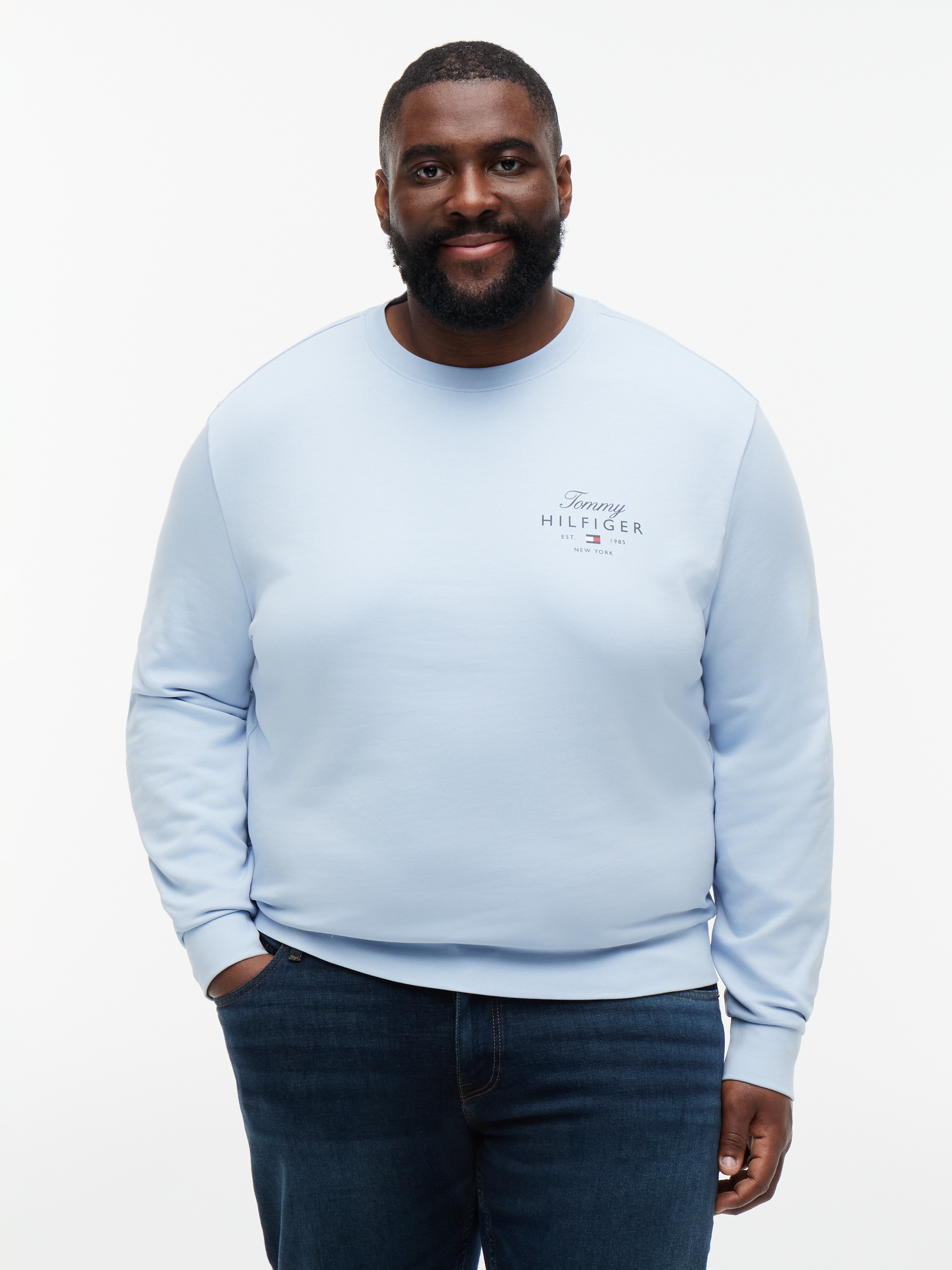 Tommy Hilfiger Big & Tall Sweatshirt »BT-SCRIPT STACK«, Große Größen
