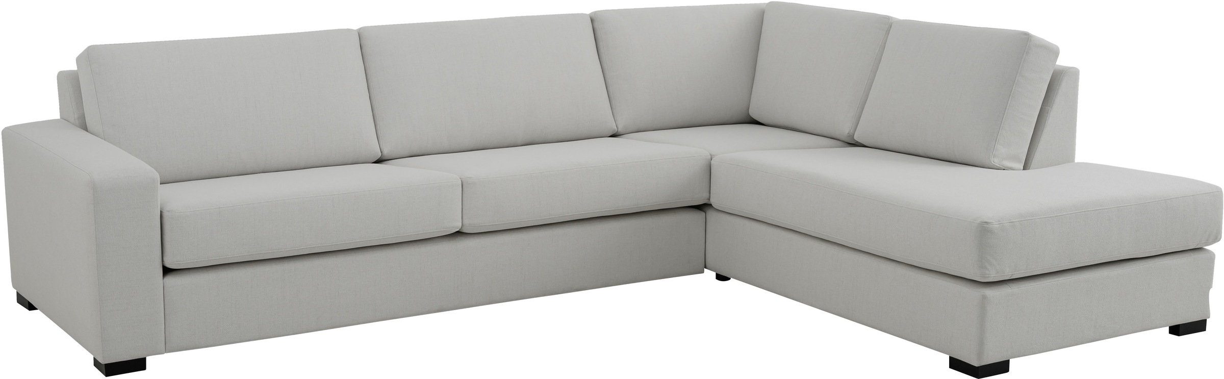 Home affaire Ecksofa »Branwell« Breite 304 cm, Struktur fein, mit Wellenunterfederung