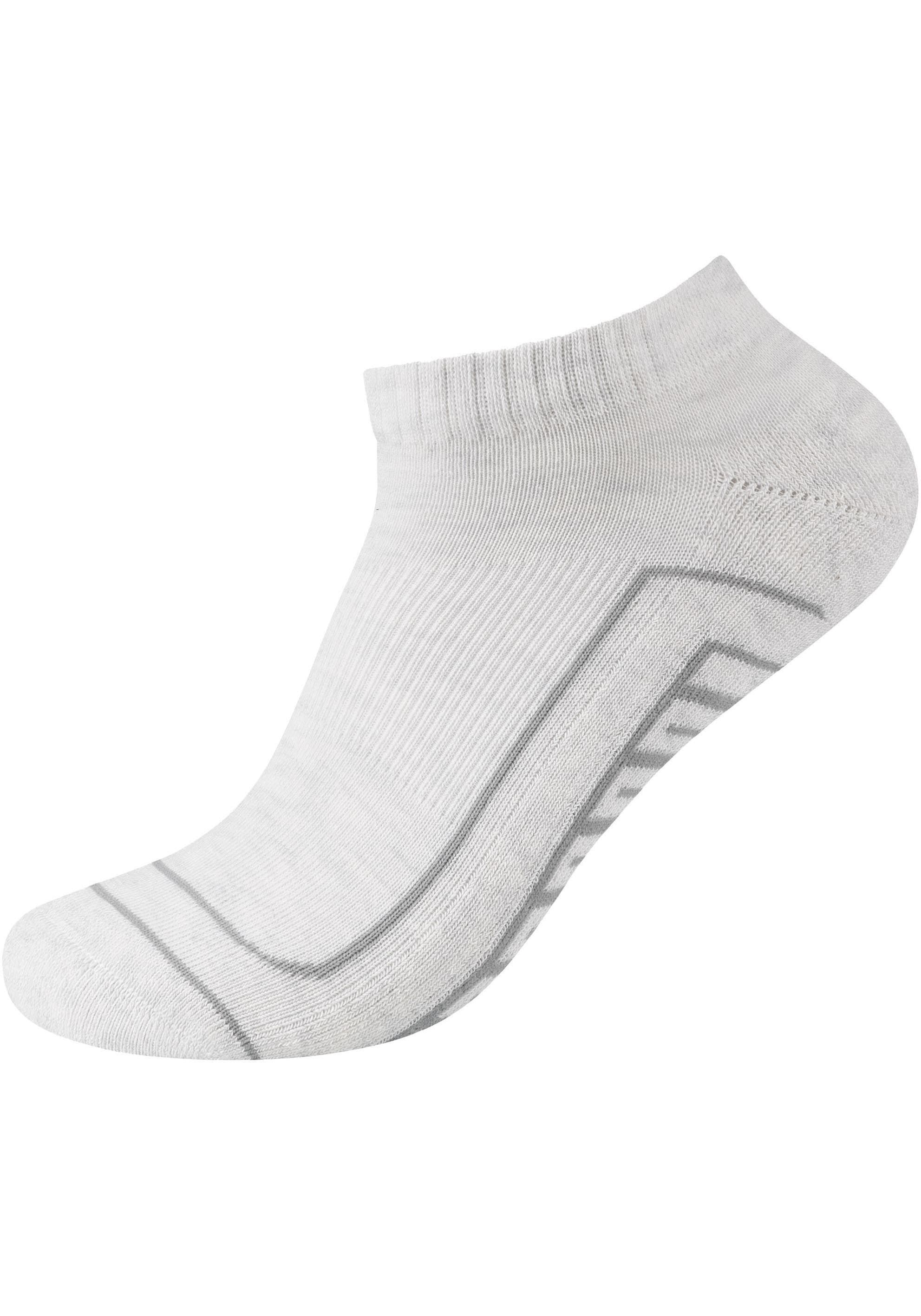 Camano Kurzsocken »ca-soft«, (6 Paar), mit verstärktem Zehenbereich