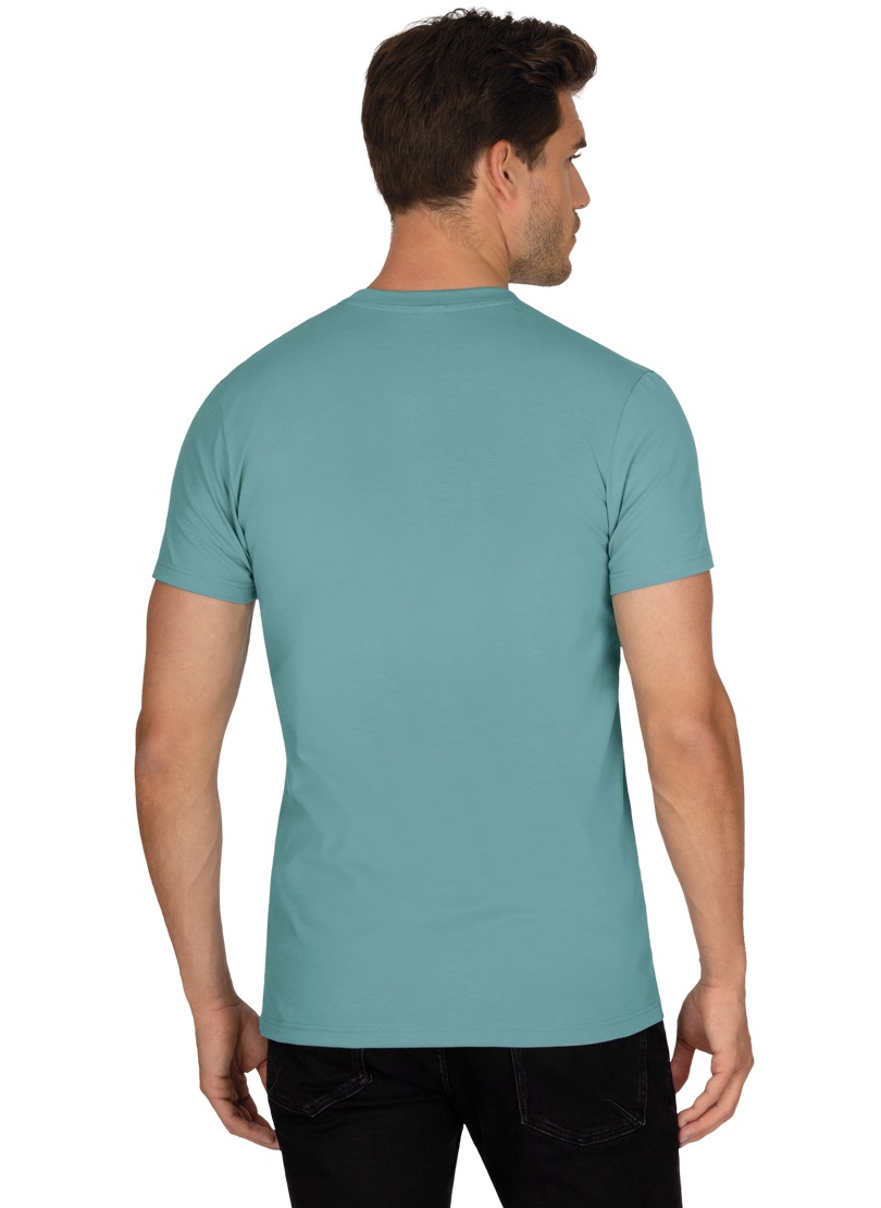 Trigema T-Shirt »TRIGEMA Slim Fit T-Shirt aus DELUXE Baumwolle«, (1 tlg.)