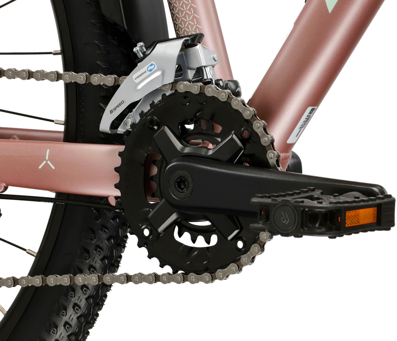 Kross Mountainbike »Damen Hardtail Lea 4.0 EQ« 16 Gang Shimano ACERA M3020 Schaltwerk Kettenschaltung