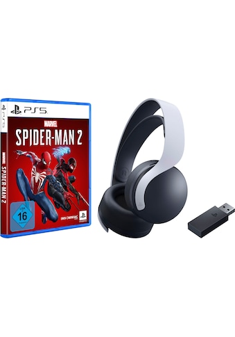 Gaming-Headset »Spiderman 2 + PlayStation 5 PULSE 3D«, Rauschunterdrückung