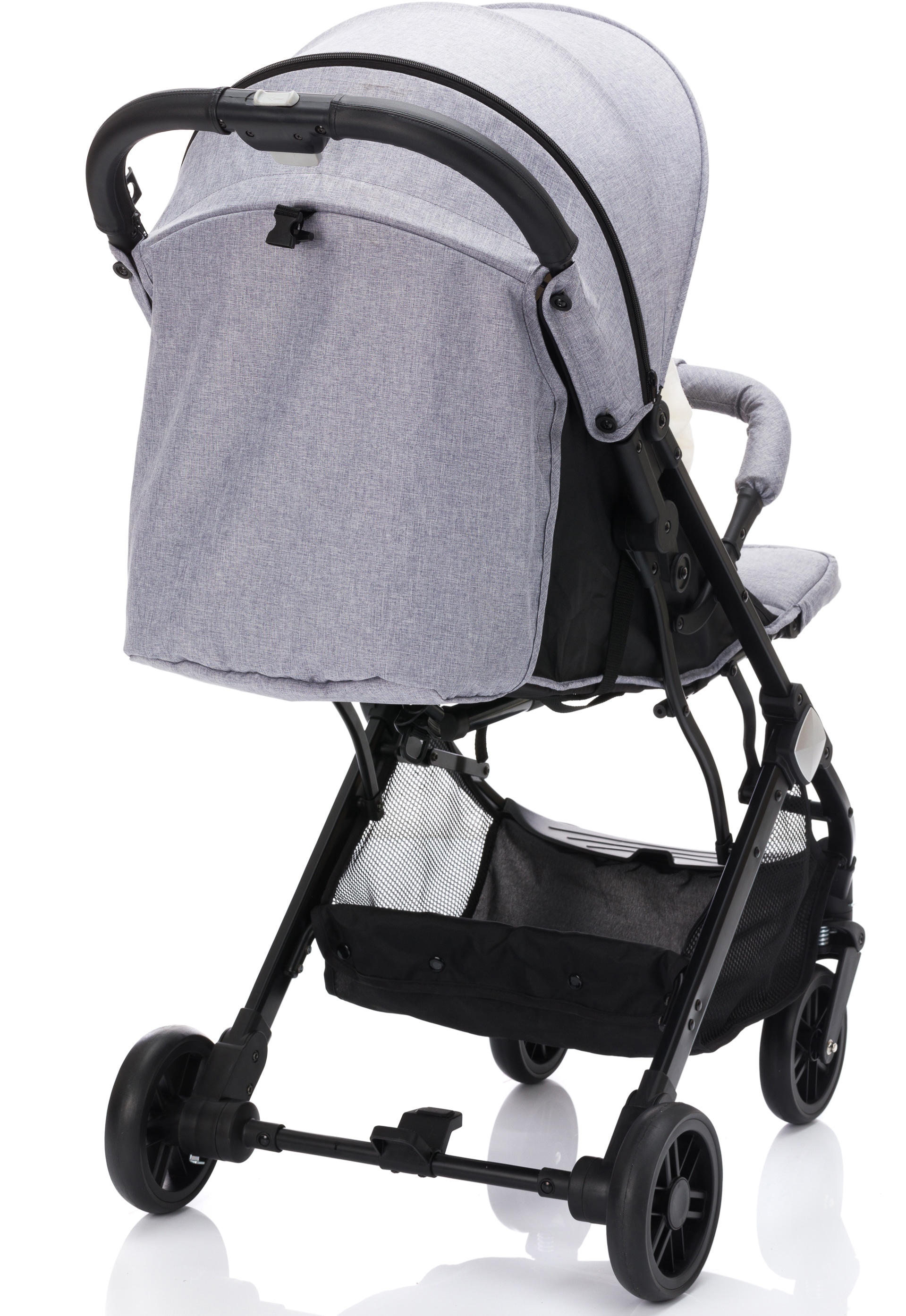 Fillikid Sport-Kinderwagen »Styler, hellgrau melange«, mit Trolleygriff