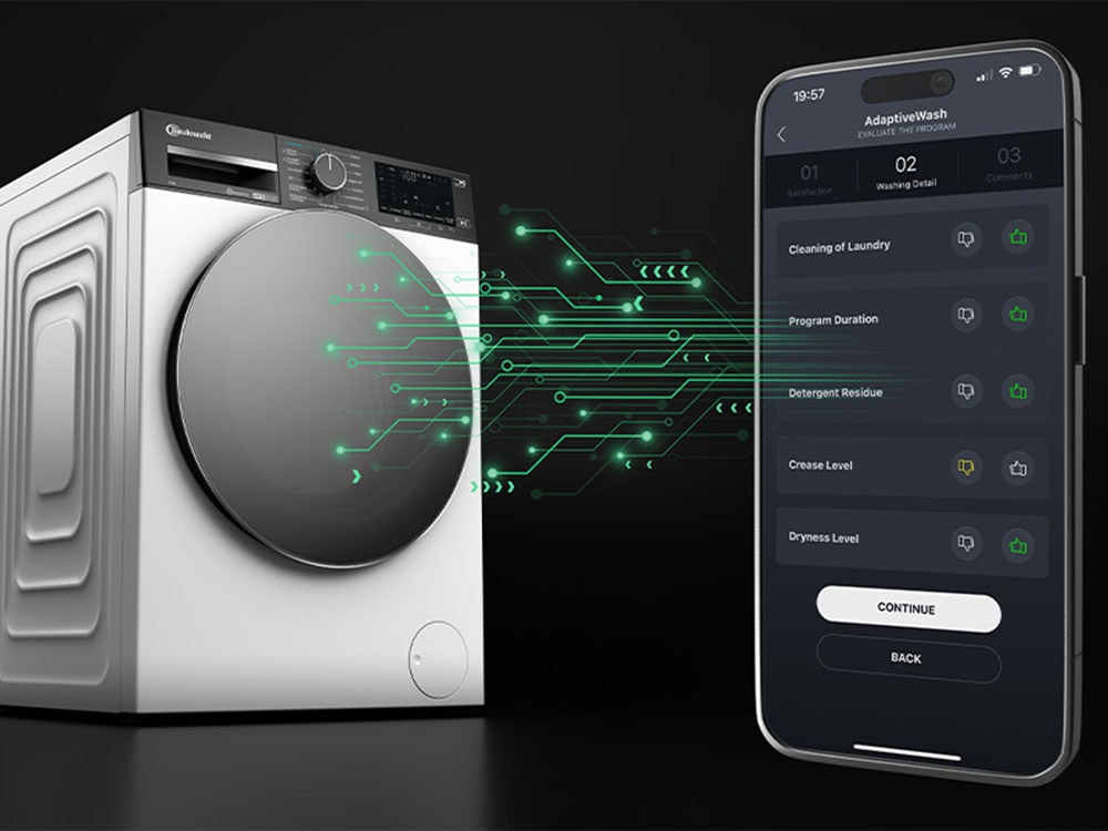 BAUKNECHT Waschmaschine Toplader »TBK 71A BWD SILENCE« 6 kg 1200 U/min HomeWhiz – smarte Vernetzung für mehr Komfort