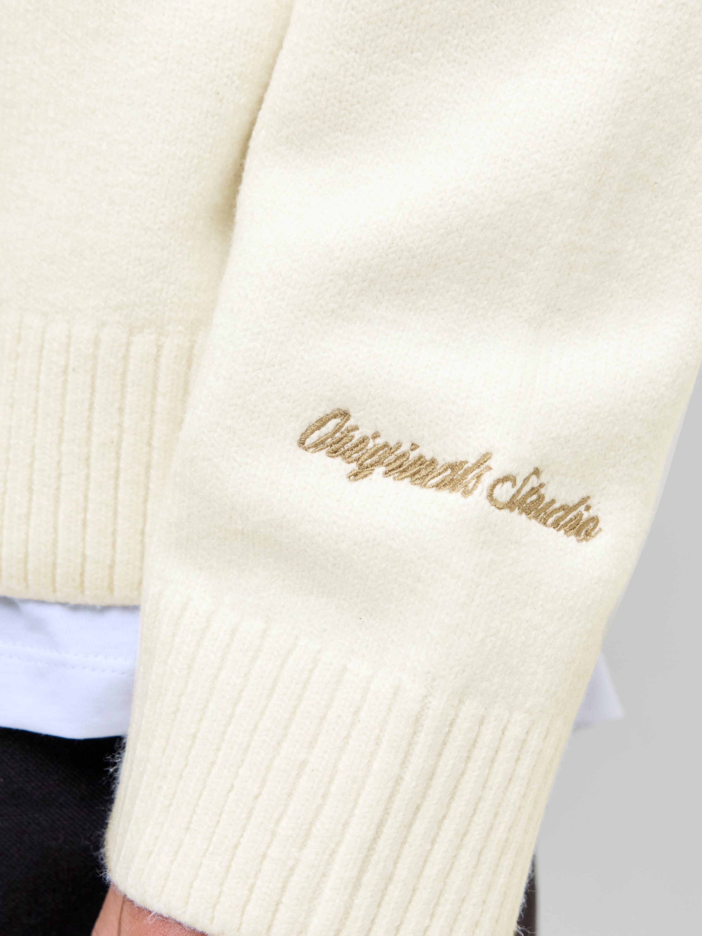 Jack & Jones Rundhalspullover »JORNORREBRO KNIT CREW NECK SN« Baumwollmischung, locker geschnitten