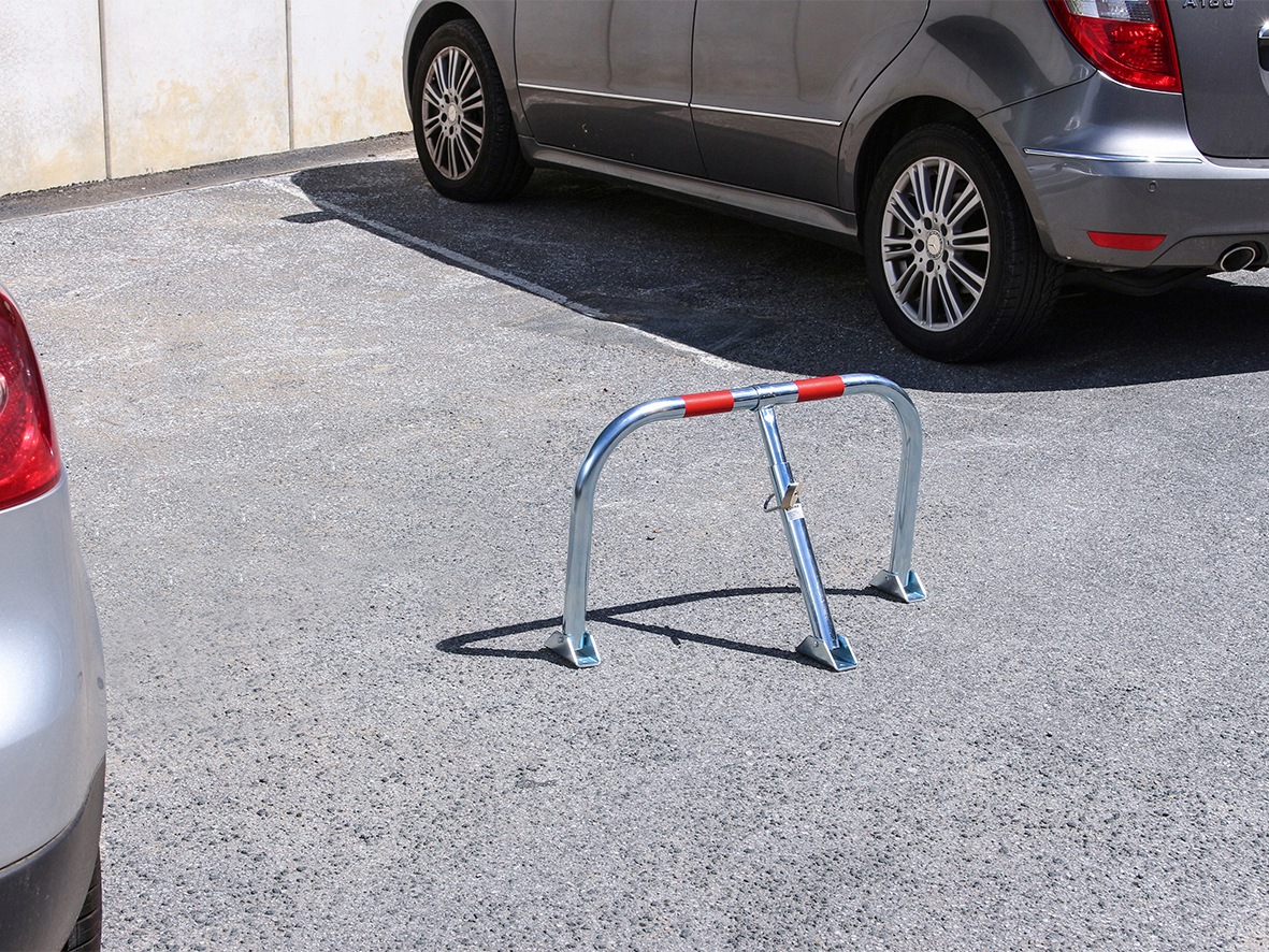 EUFAB Absperrpfosten BxH: 76x40 cm, mit Schloss