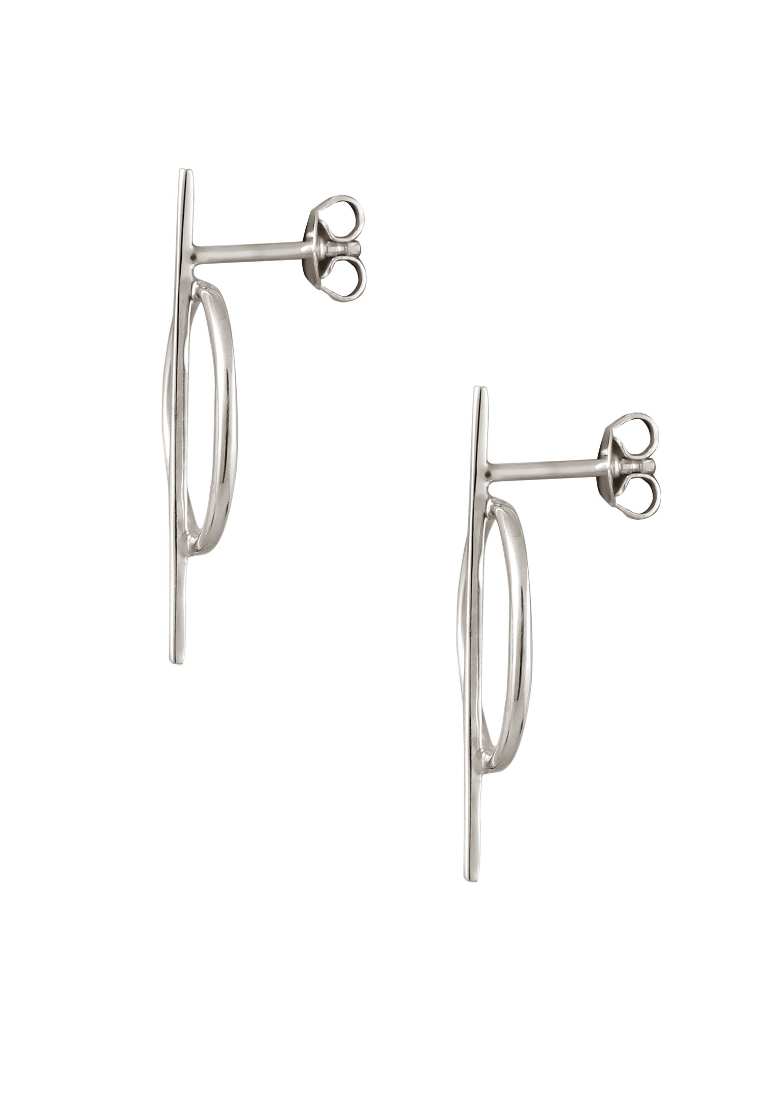 Kuzzoi Paar Ohrstecker »Ohrringe Ohrstecker Kreis 925 Sterling Silber«