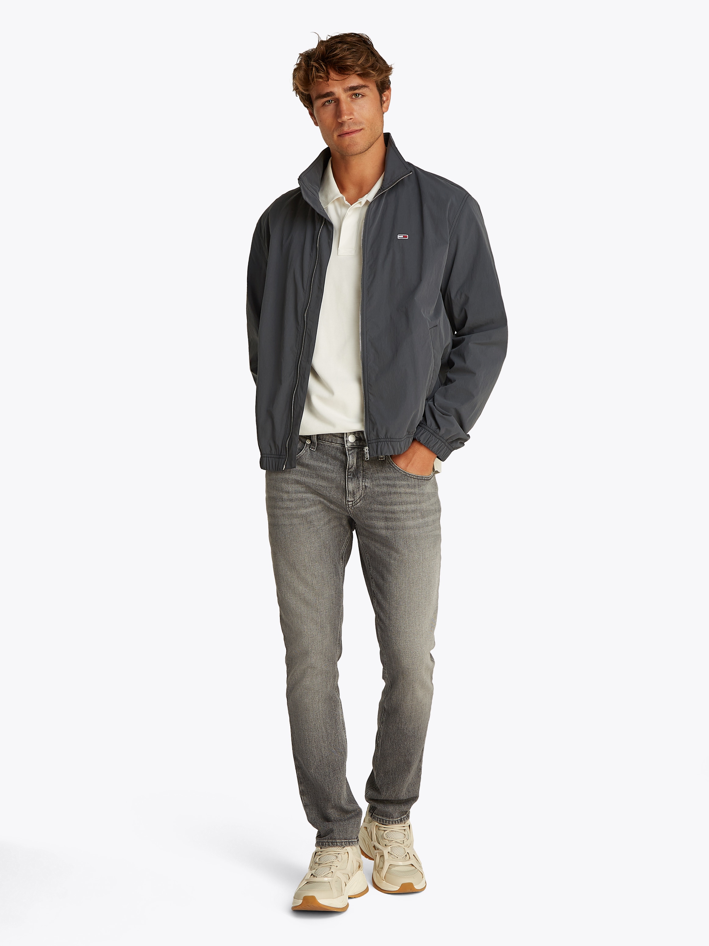 Tommy Jeans Bomberjacke »TJM ESSENTIAL JACKET EXT«, mit Logostickerei