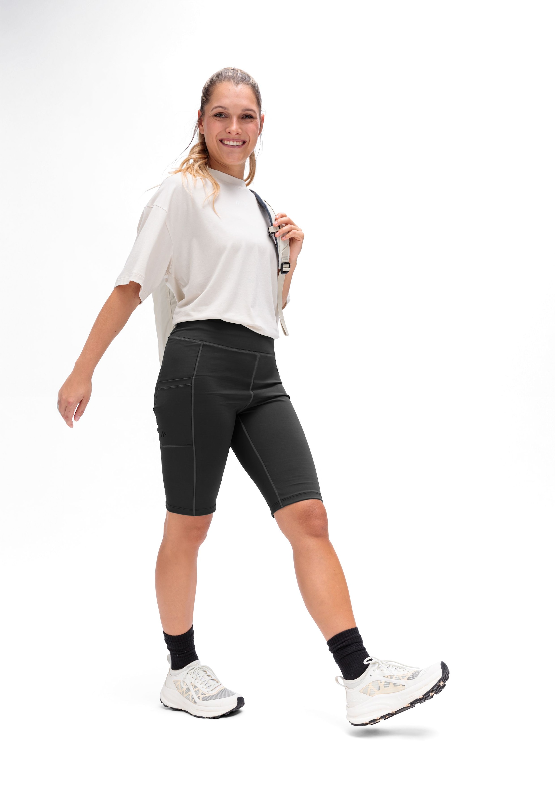 Maier Sports 3/4-Leggings »Da-Bermuda Tight el. MS FAV Bermuda Tight W«  3/4-Länge, elastischer Sitz, aus Polyamid und Elasthan