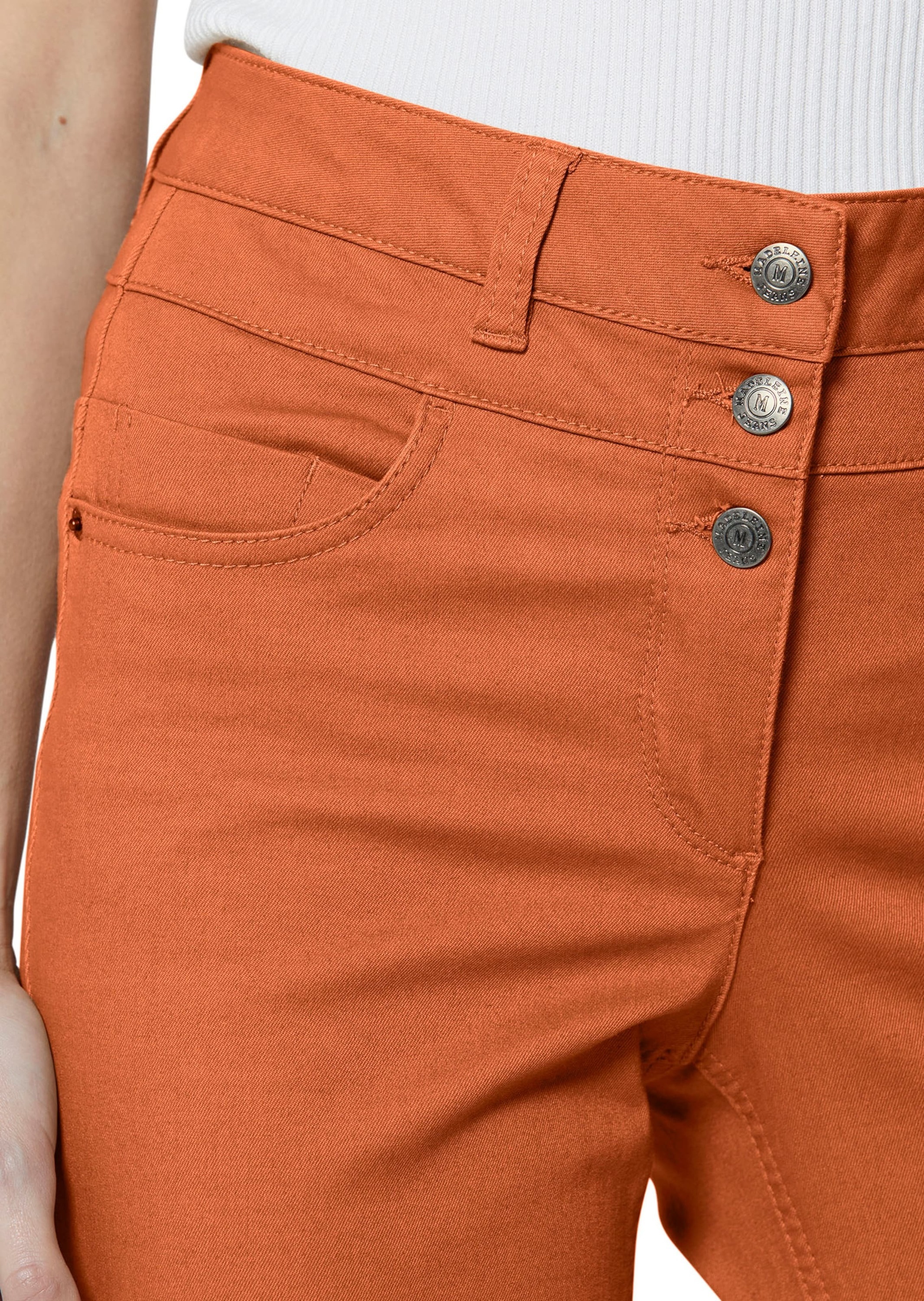 MADELEINE Regular-fit-Jeans »Jeans Highwaist-Jeans aus Power-Stretch«