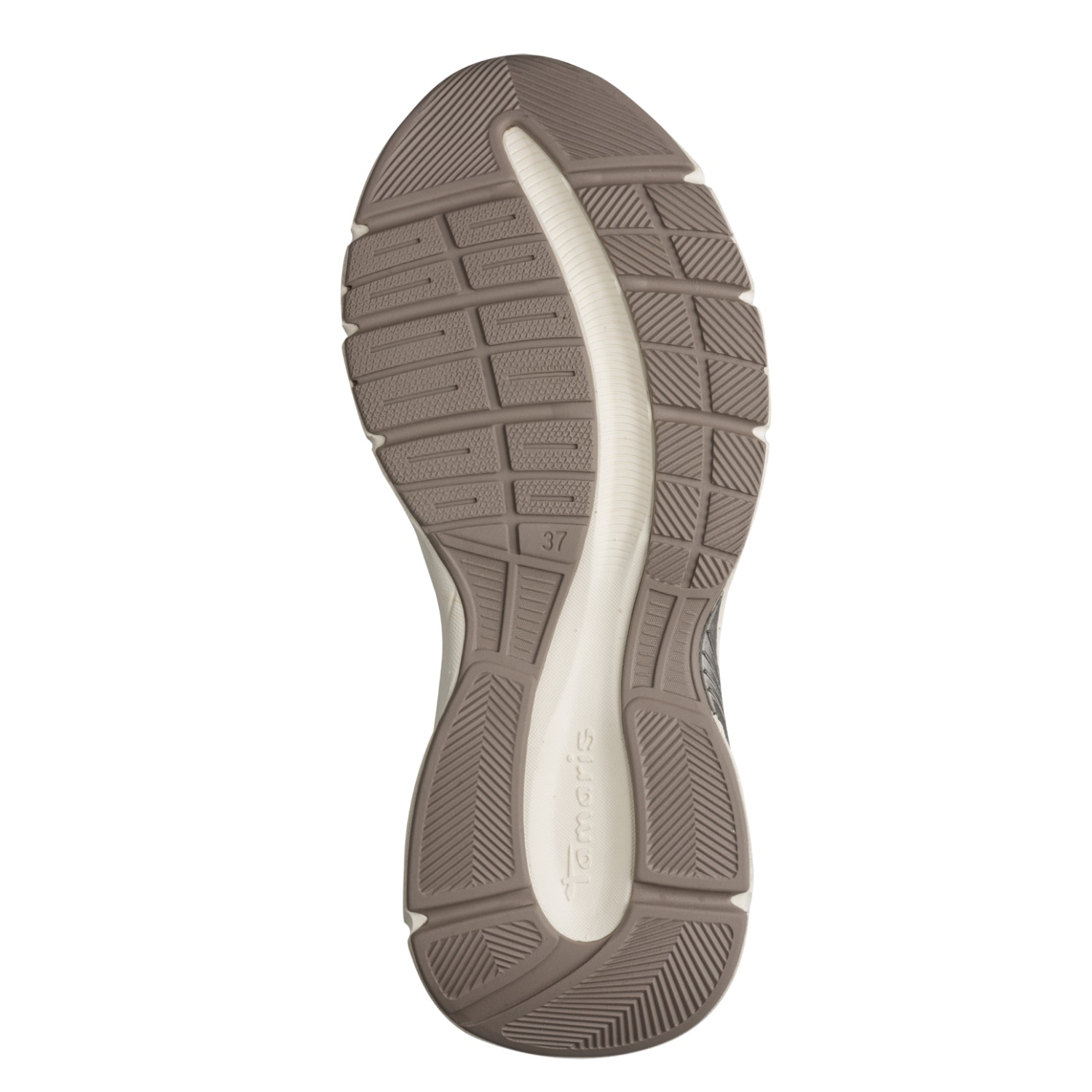 Tamaris Plateausneaker »GREY GLAM«  Freizeitschuh, Halbschuh, Keilsneaker im angesagtem Metallic-Look