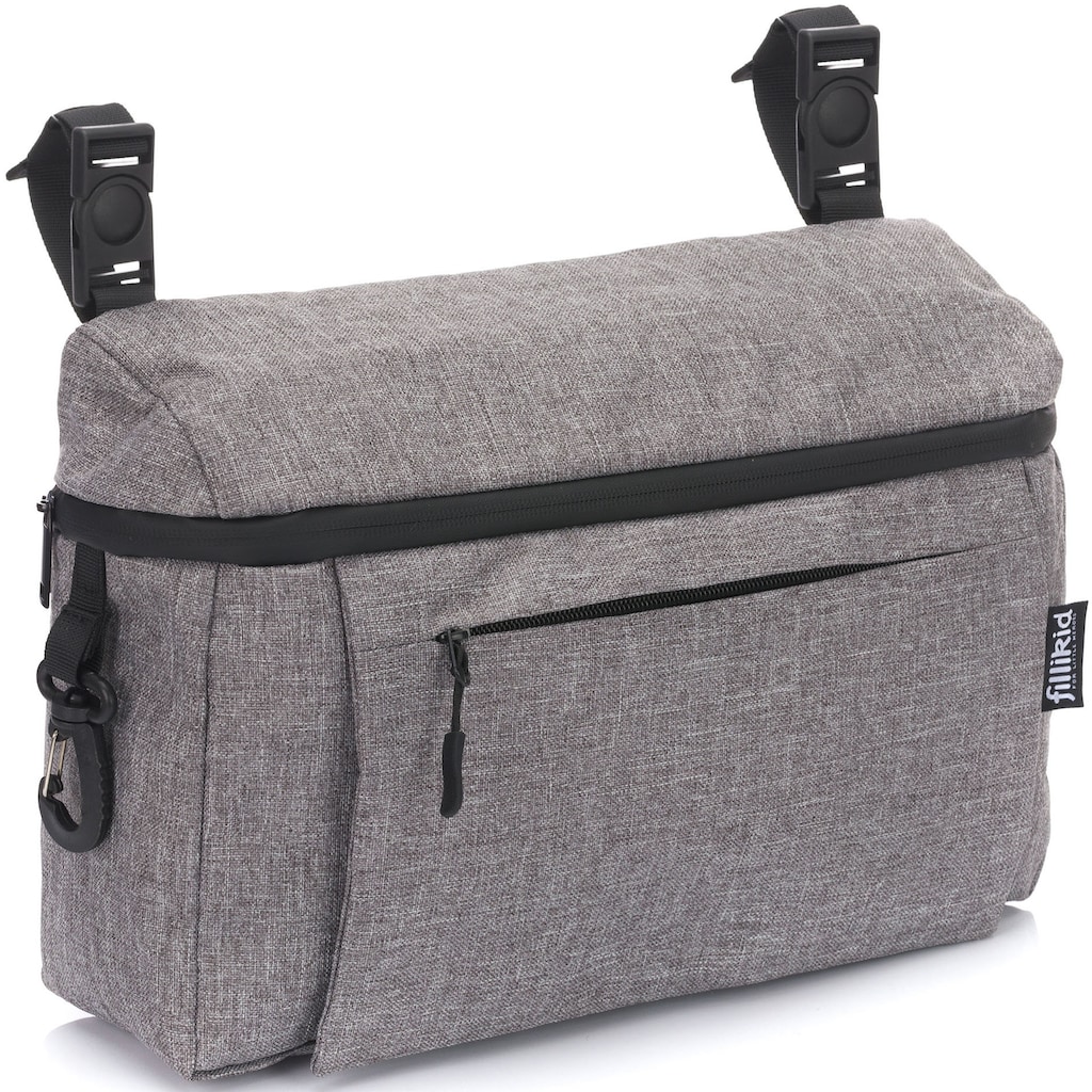 Fillikid Kinderwagen-Tasche »Buggy Organizer Sport, grau«