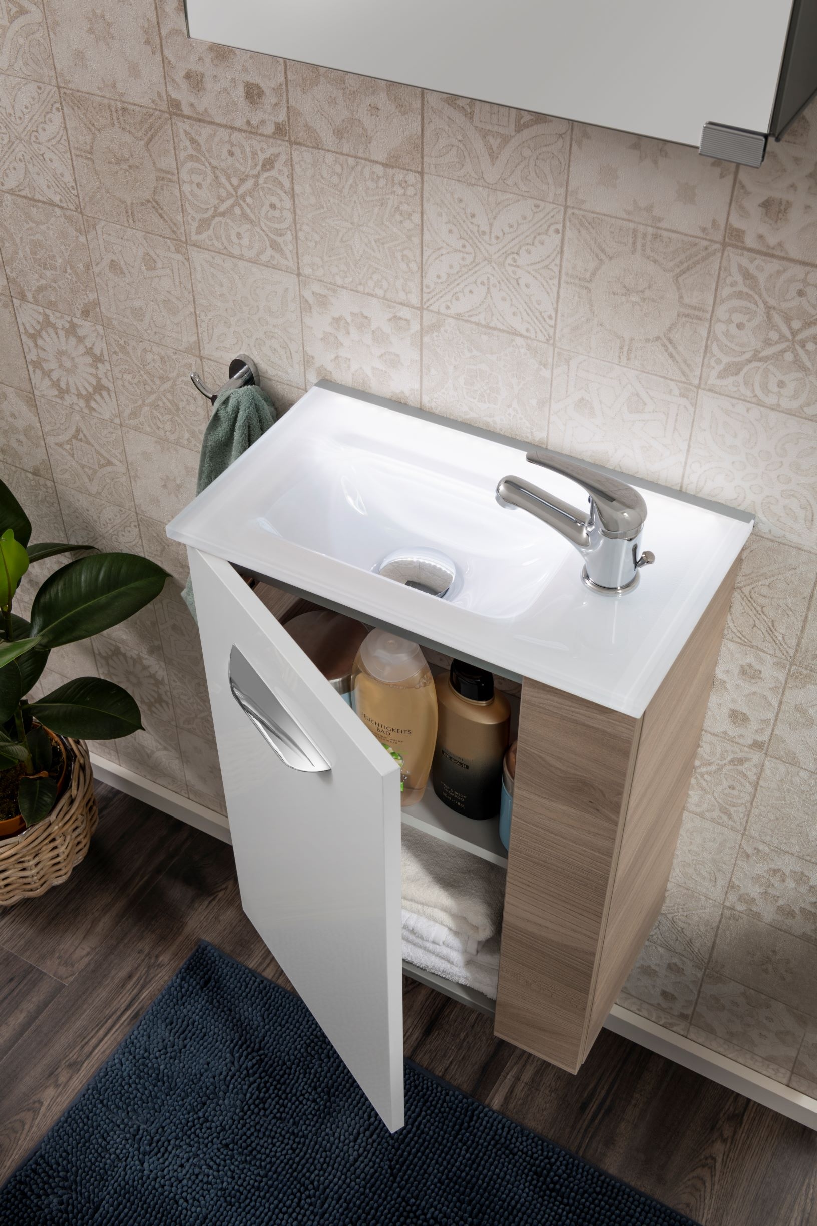 FACKELMANN Waschbeckenunterschrank online mit 45 für 3 cm Jahren »SBC«, XXL ca. Garantie kaufen Breite Badmöbel Gäste-WC, 