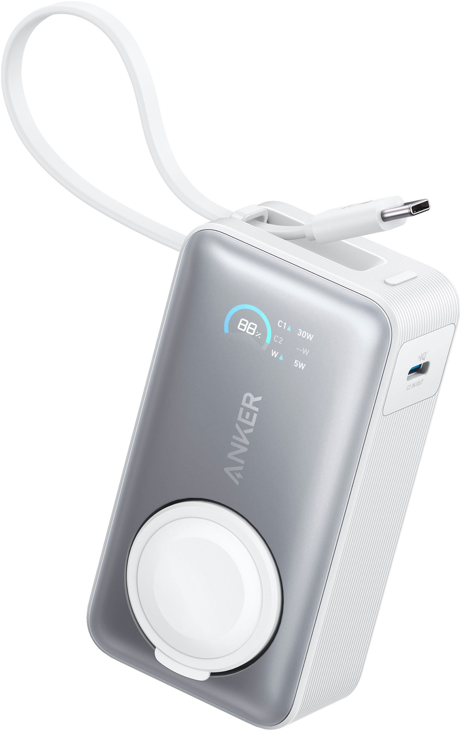 Anker Powerbank »MagGo Powerbank (10.000mAh, 35W, für Apple Watch)«, 10000 mAh