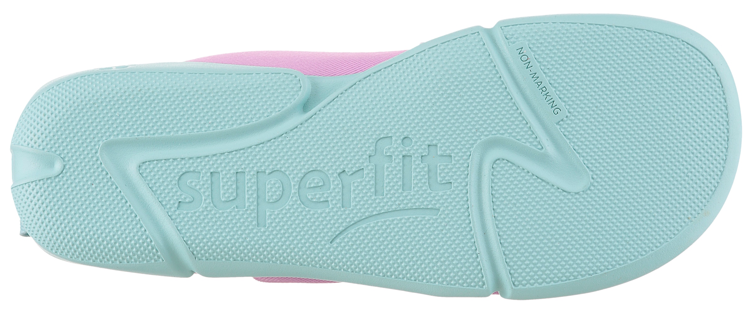 Superfit Hausschuh »VENTI WMS: Weit«  Barfußschuh mit Klettverschluss, Größenschablone zum Download