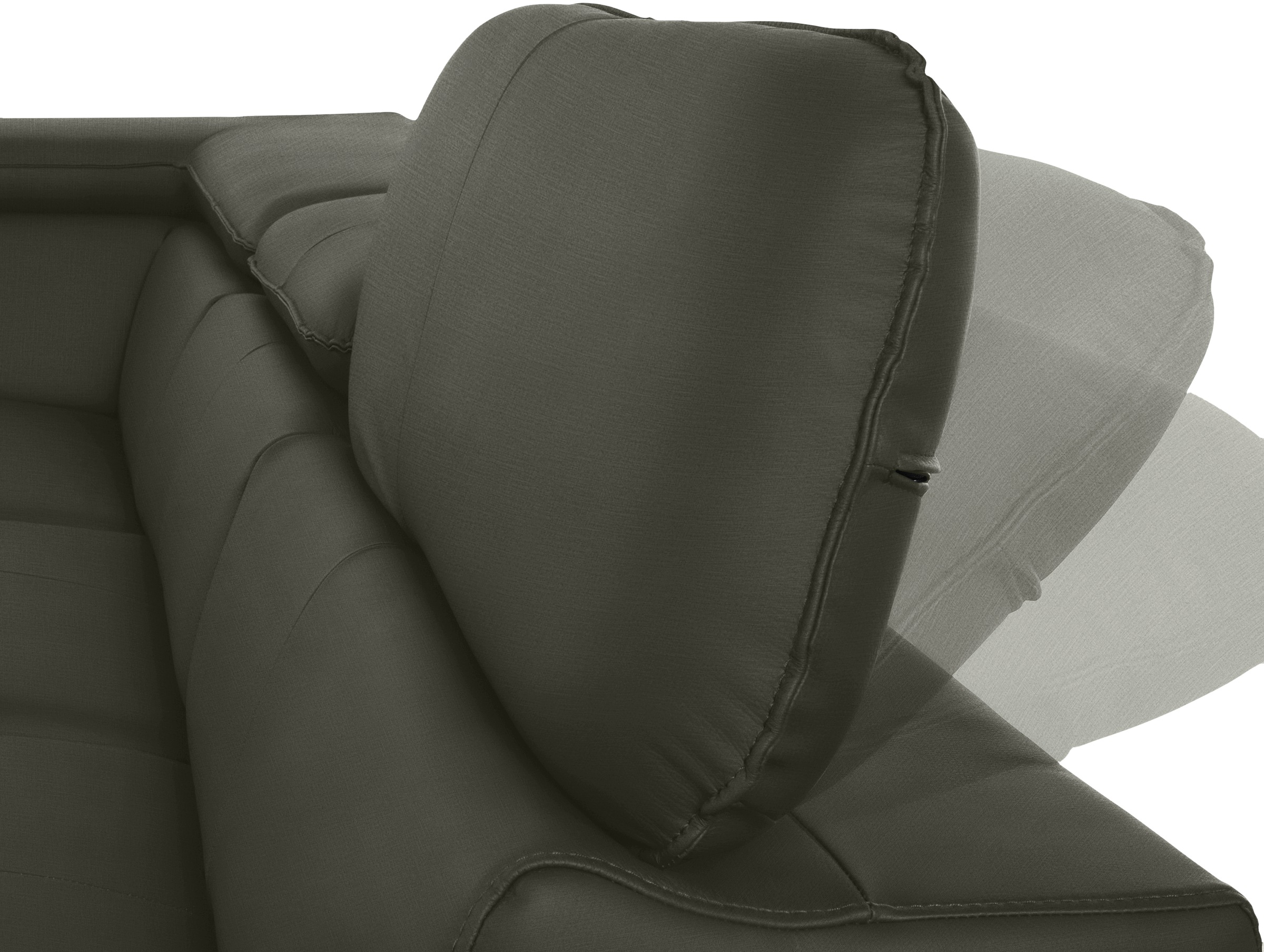 COTTA Ecksofa »Driver L-Form«, mit Kopfteilverstellung, wahlweise mit Bettfunktion & Bettkasten
