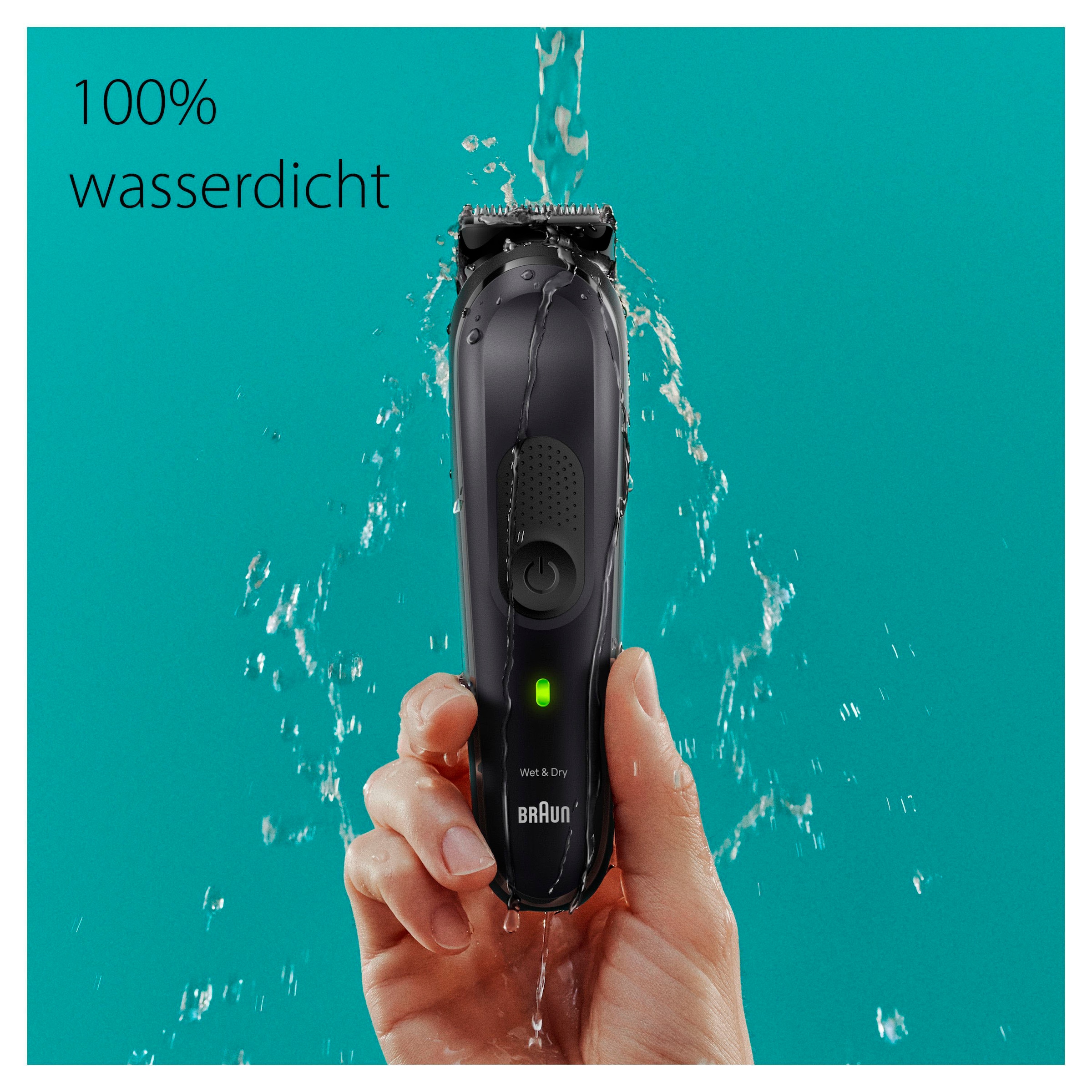 Braun Haarschneider »All-In-One Styling Set MGK7470«, Wasserdicht, 16-in-1 Barttrimmer