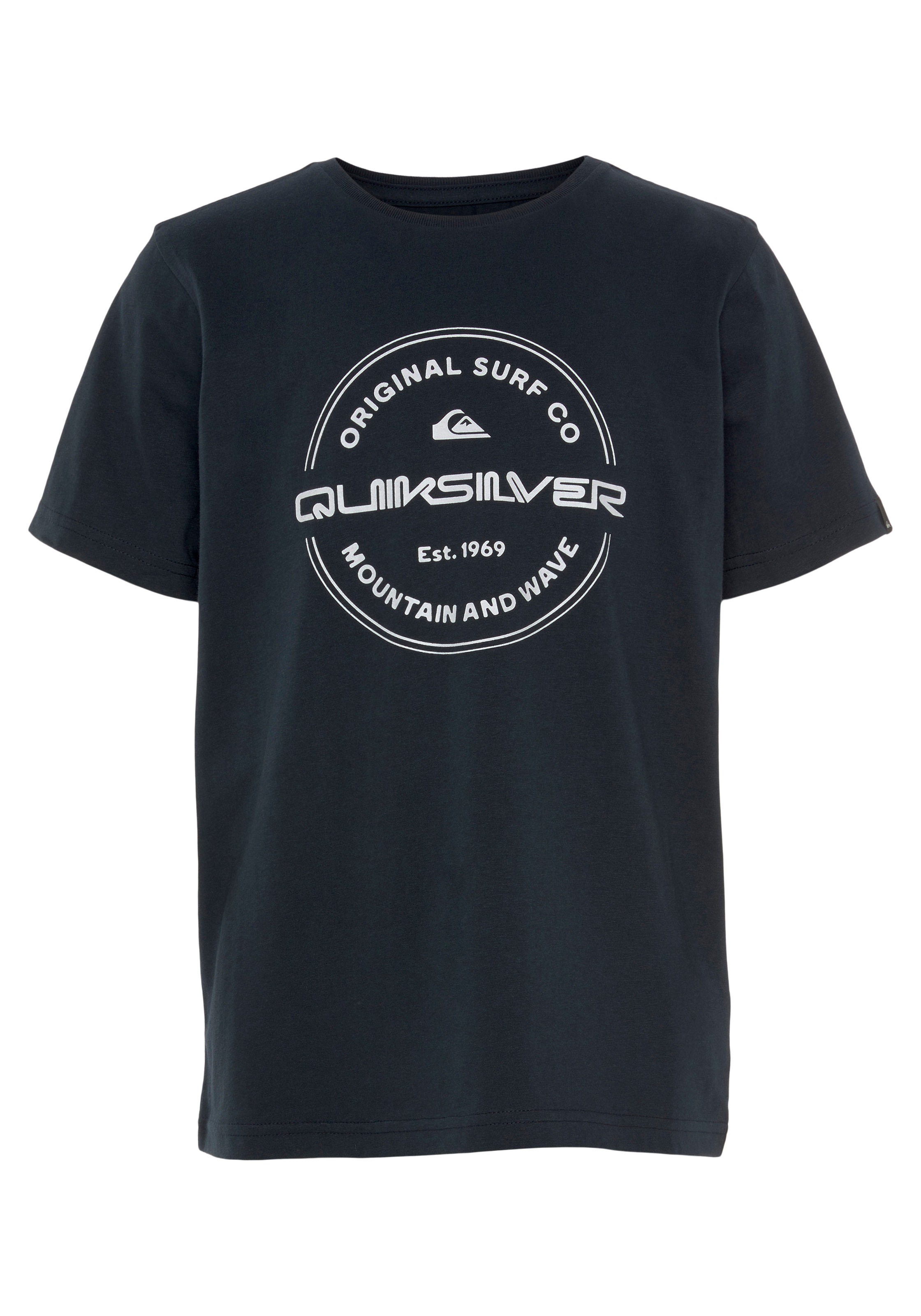 Quiksilver mit »Jungen Doppelpack bei Logodruck«, T-Shirt tlg.) (Packung, 2