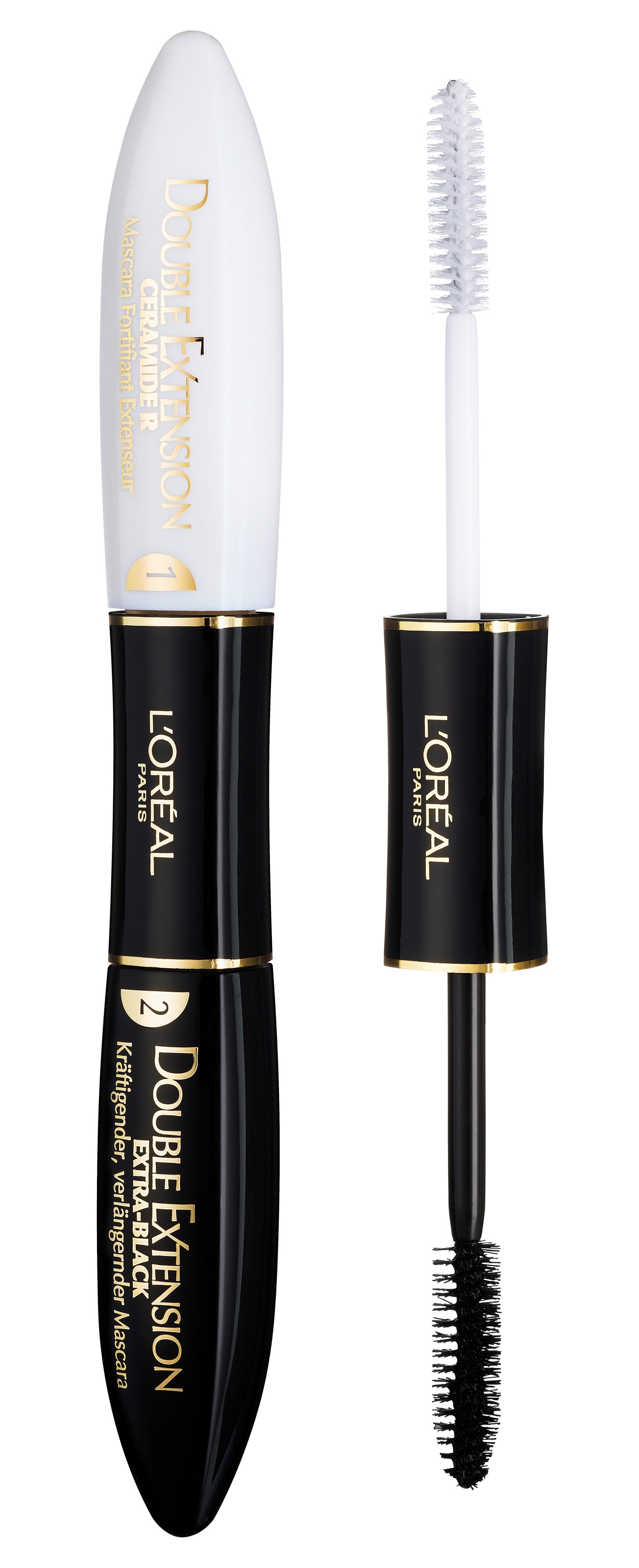 L'ORÉAL PARIS Mascara »DOUBLE EXTENSION MASCARA« mit feinen Fasern