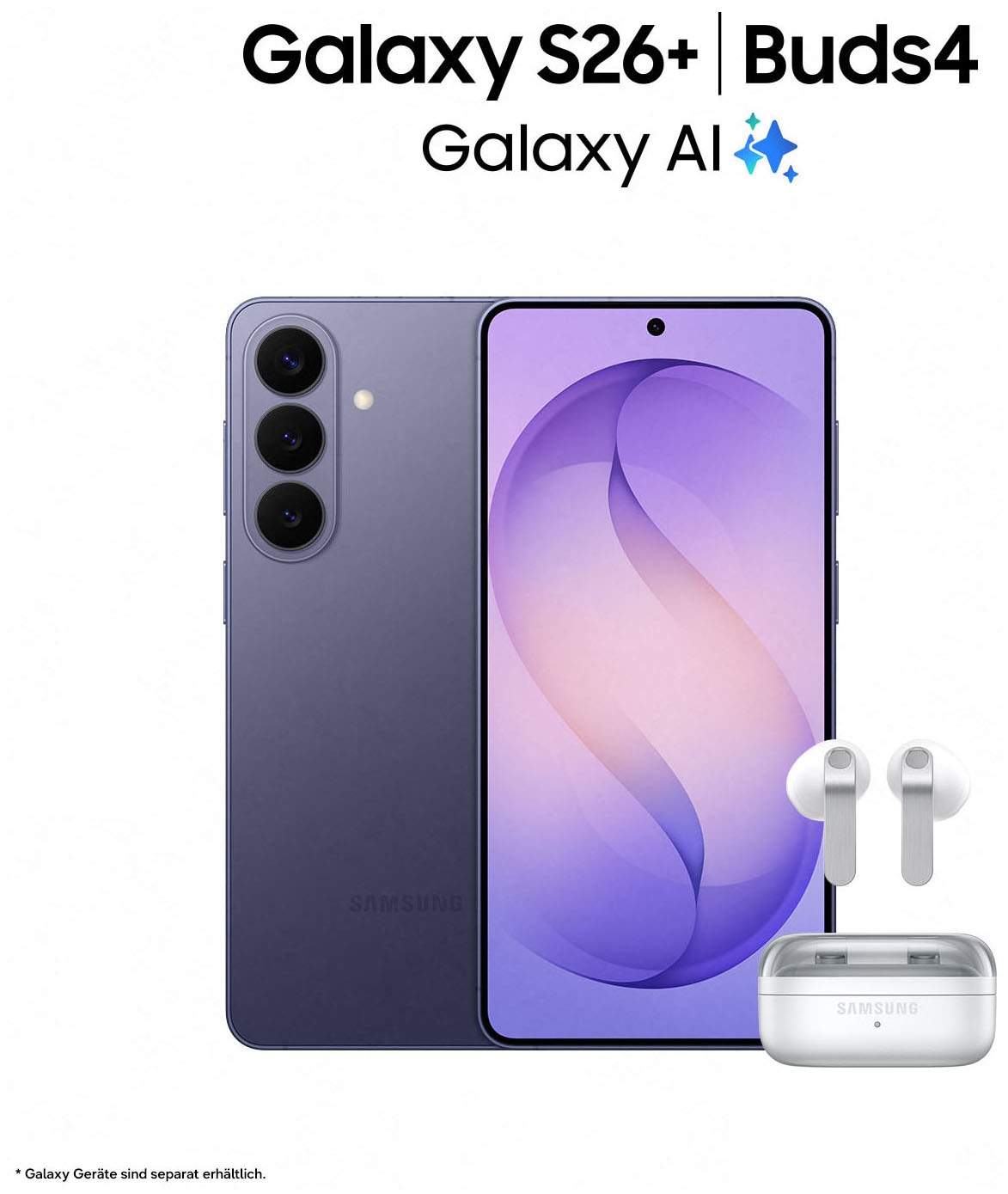 Samsung Smartphone »Galaxy S26+« Weiß
