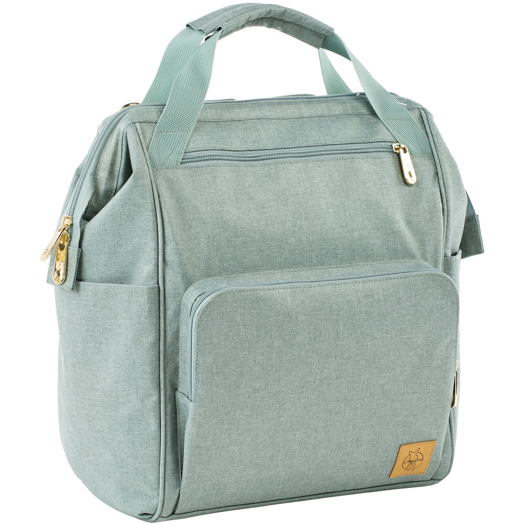 LÄSSIG Wickelrucksack »Glam, Goldie, Backpack mint«