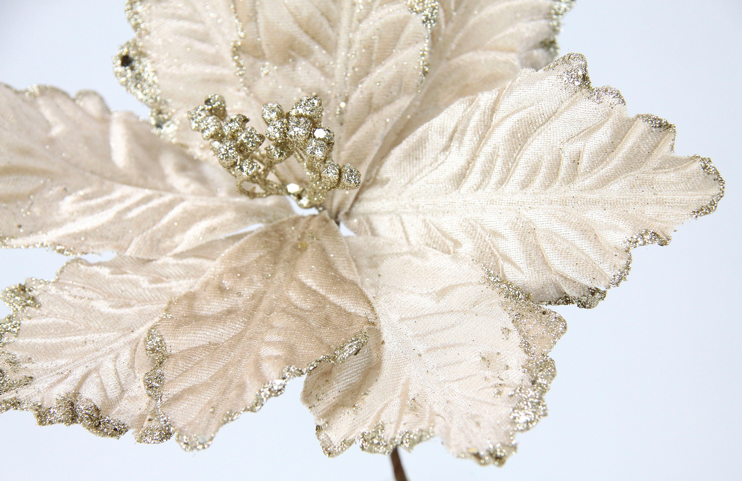 I.GE.A. Kunstblume »Poinsettia« Kunstblume, Dekoblume, 5er Set