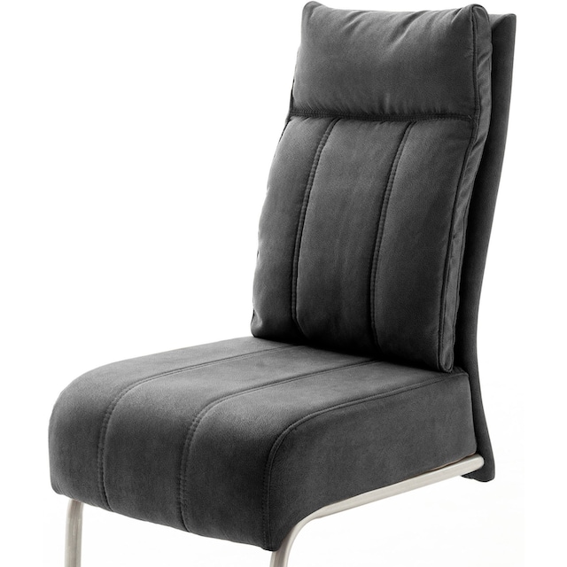 MCA furniture Freischwinger »Azul«, (Set), 2 St., Stoffbezug, mit  Taschenfederkern, Stuhl bis 120 Kg belastbar auf Raten bestellen