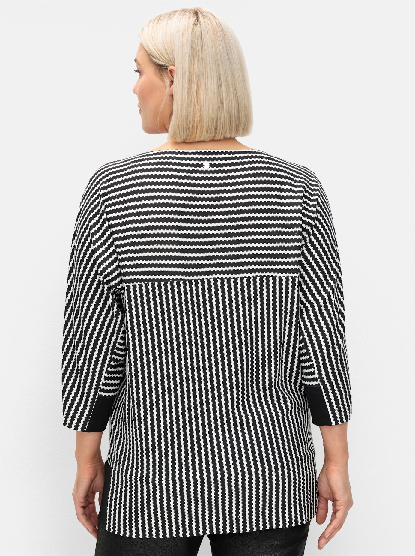 Sheego 3/4-Arm-Shirt »3/4-Arm-Shirt«, (1 tlg.)