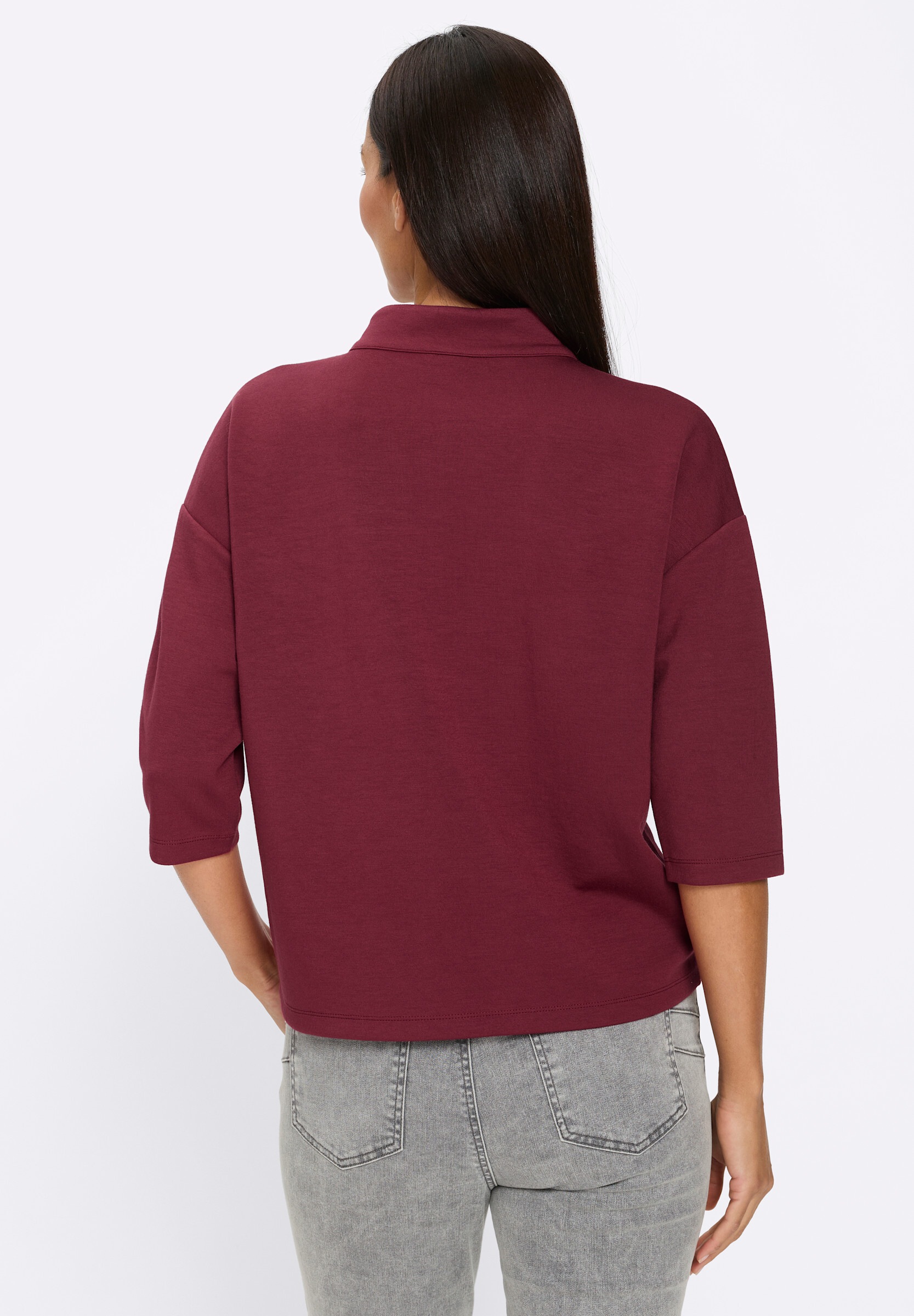 heine Sweatshirt »Sweatshirt Sweatshirt mit Reißverschluss«
