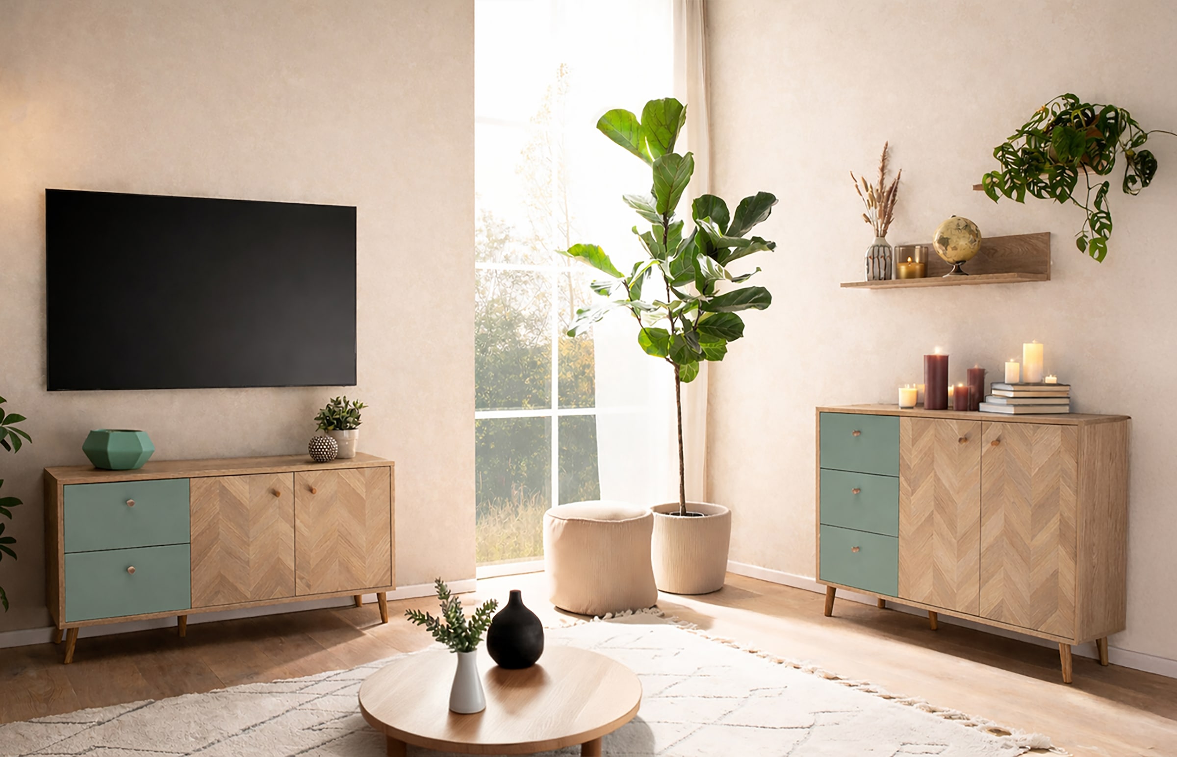 Schildmeyer Kommode »Visby, Breite 109 cm« 1 Stk. tlg. Made in Germany