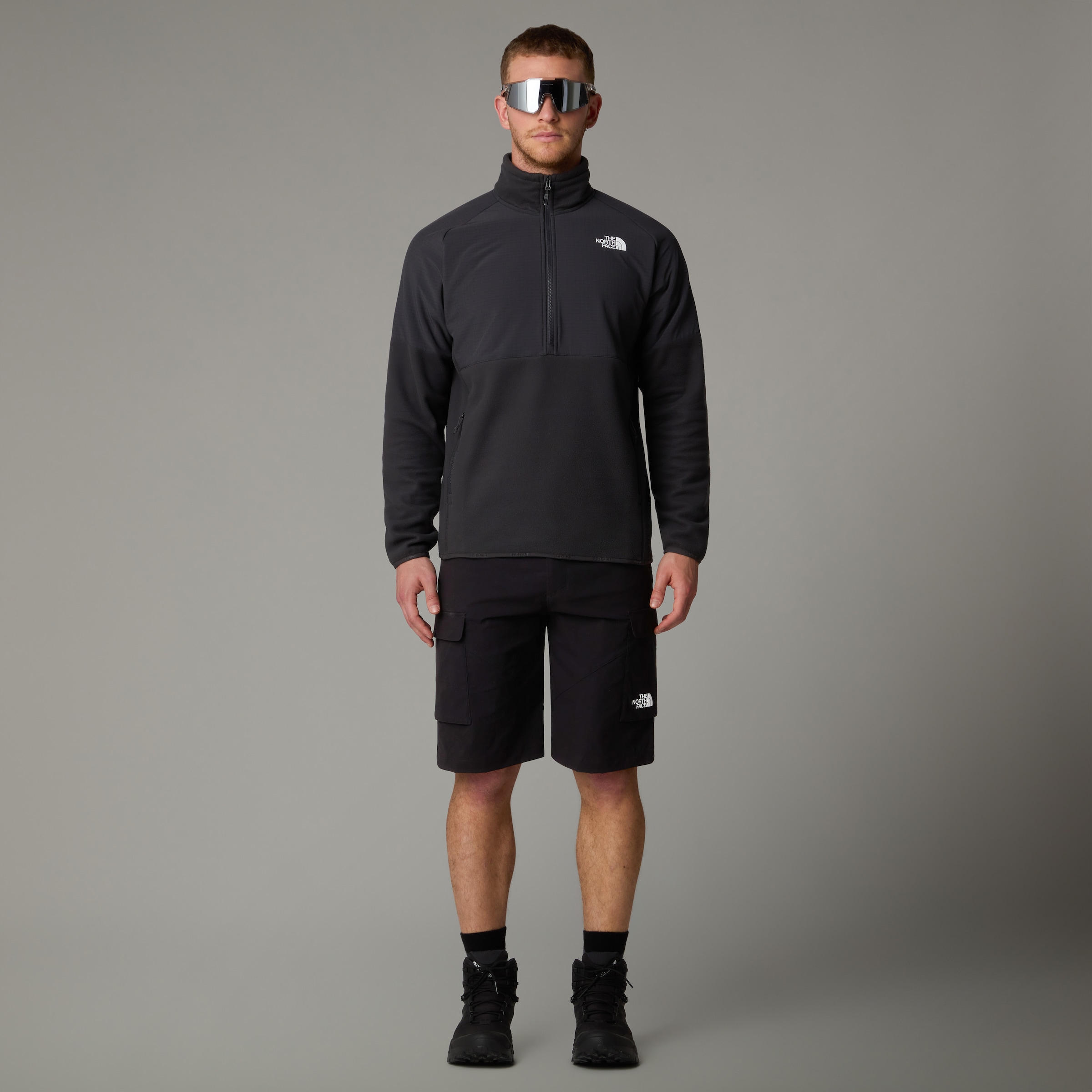 The North Face Fleecepullover »M GLACIER HEAVYWEIGHT 1/2 ZIP«, (1 tlg.)