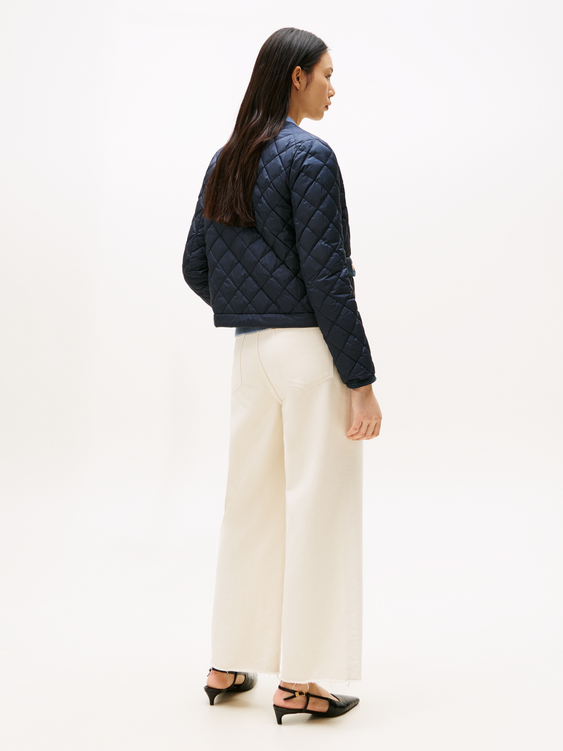 Tommy Hilfiger Steppjacke »G/BUTTON QUILTED REG LADY JACKET«