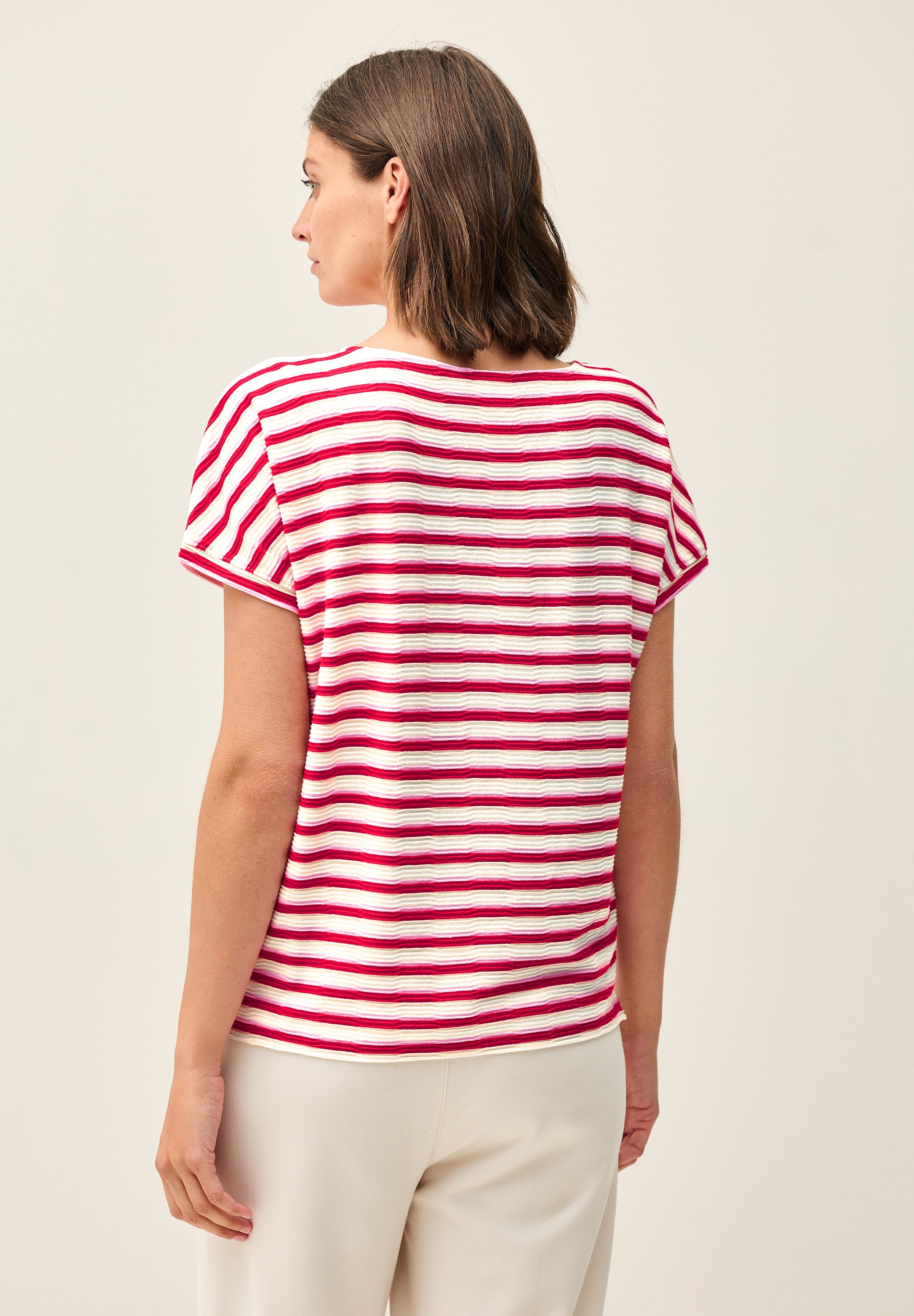 Cecil T-Shirt, mit Streifen Muster