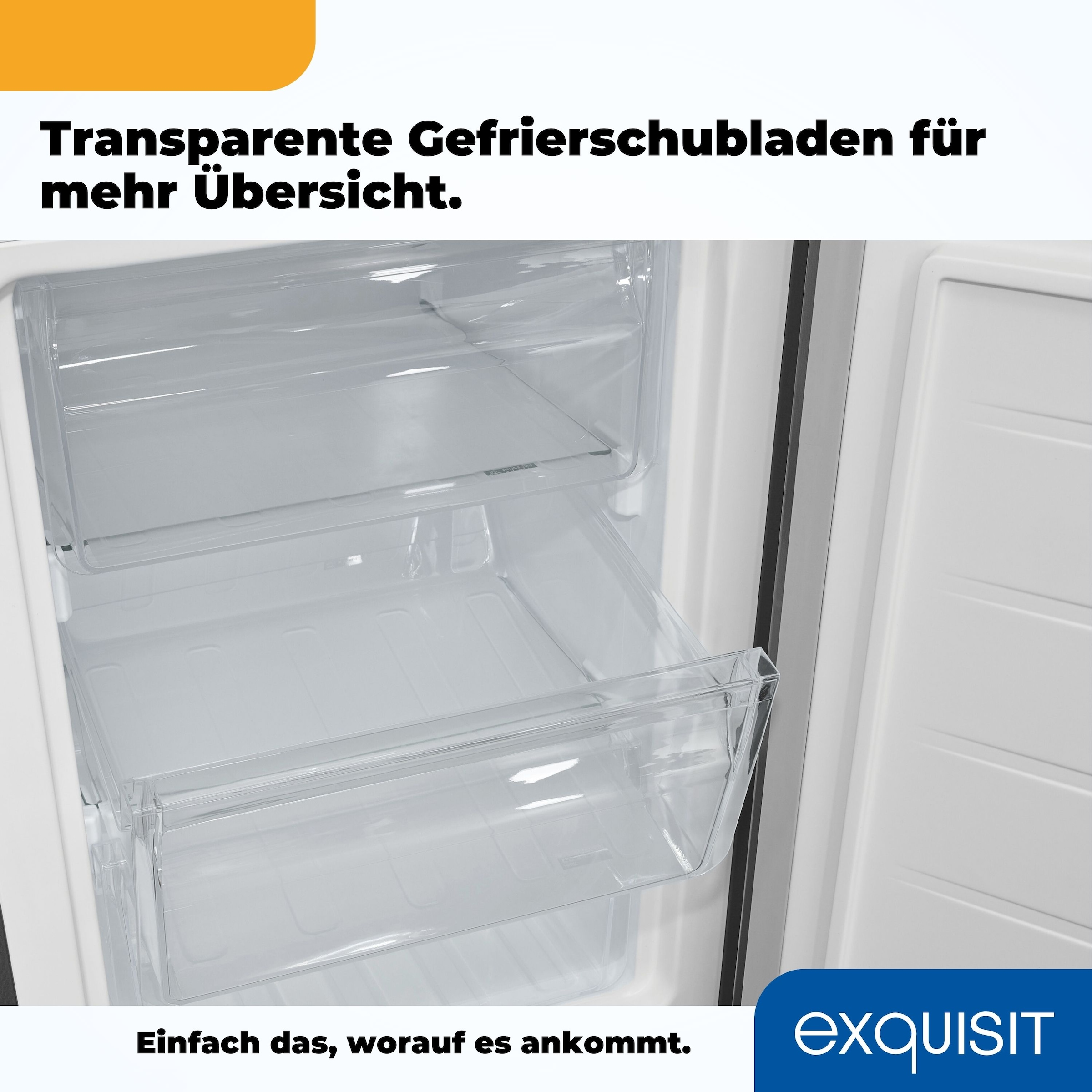 exquisit Kühl-/Gefrierkombination »KGC231-60-E-050C«