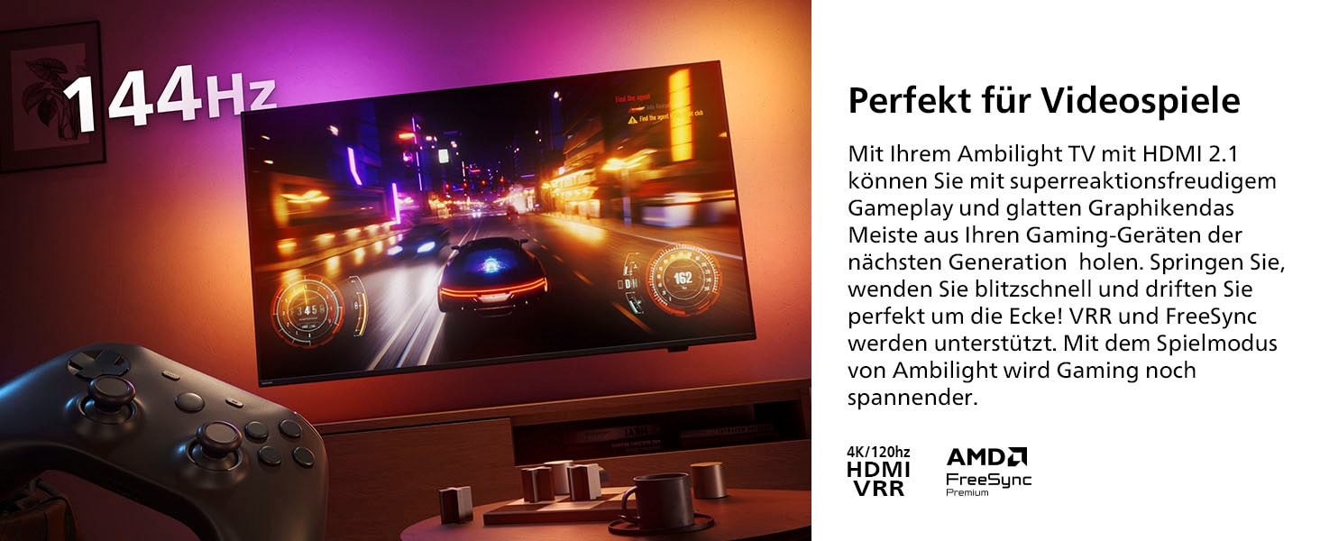 Philips LED-Fernseher »75PUS8909/12«, 4K Ultra HD, Smart-TV