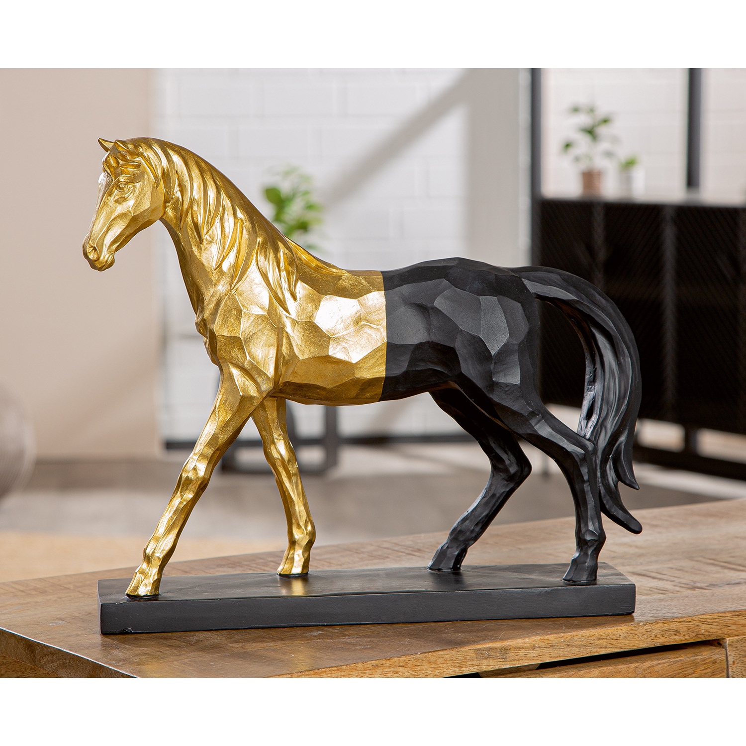 GILDE Tierfigur »Skulptur Pferd Merlin« Höhe: 30,5 cm