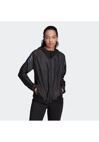 Laufjacke »RUN ICONS 3STREIFEN HOODED RUNNING WINDBREAKER«