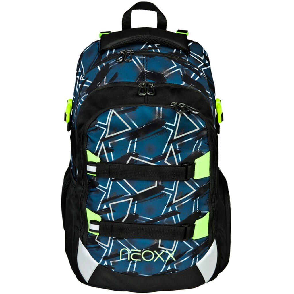 neoxx Schulrucksack »Active, Flash yourself«, reflektierende Details