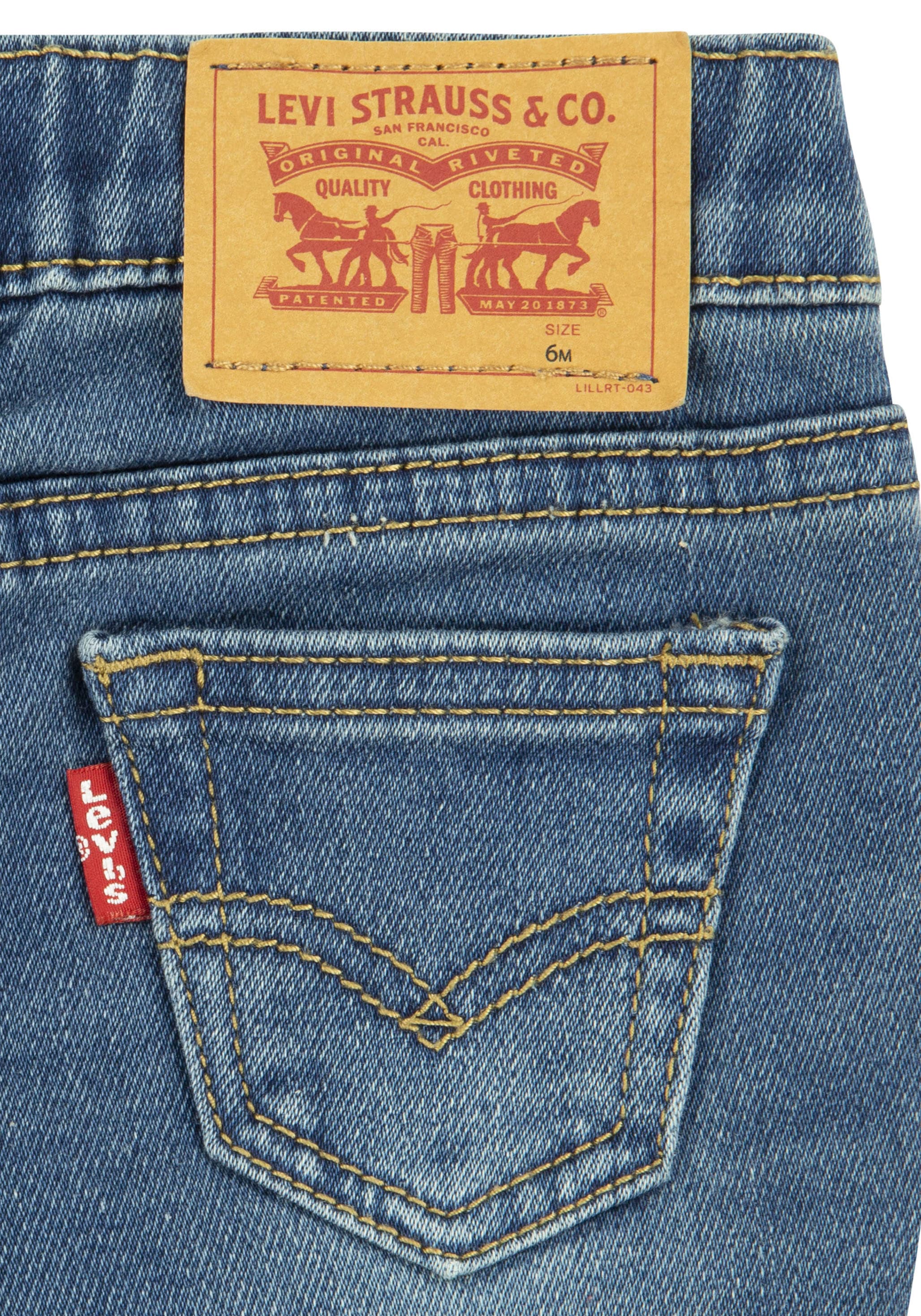 Levi's® Kids Schlupfjeans »LVB SKINNY DOBBY PULL ON PANTS«, for Baby BOYS