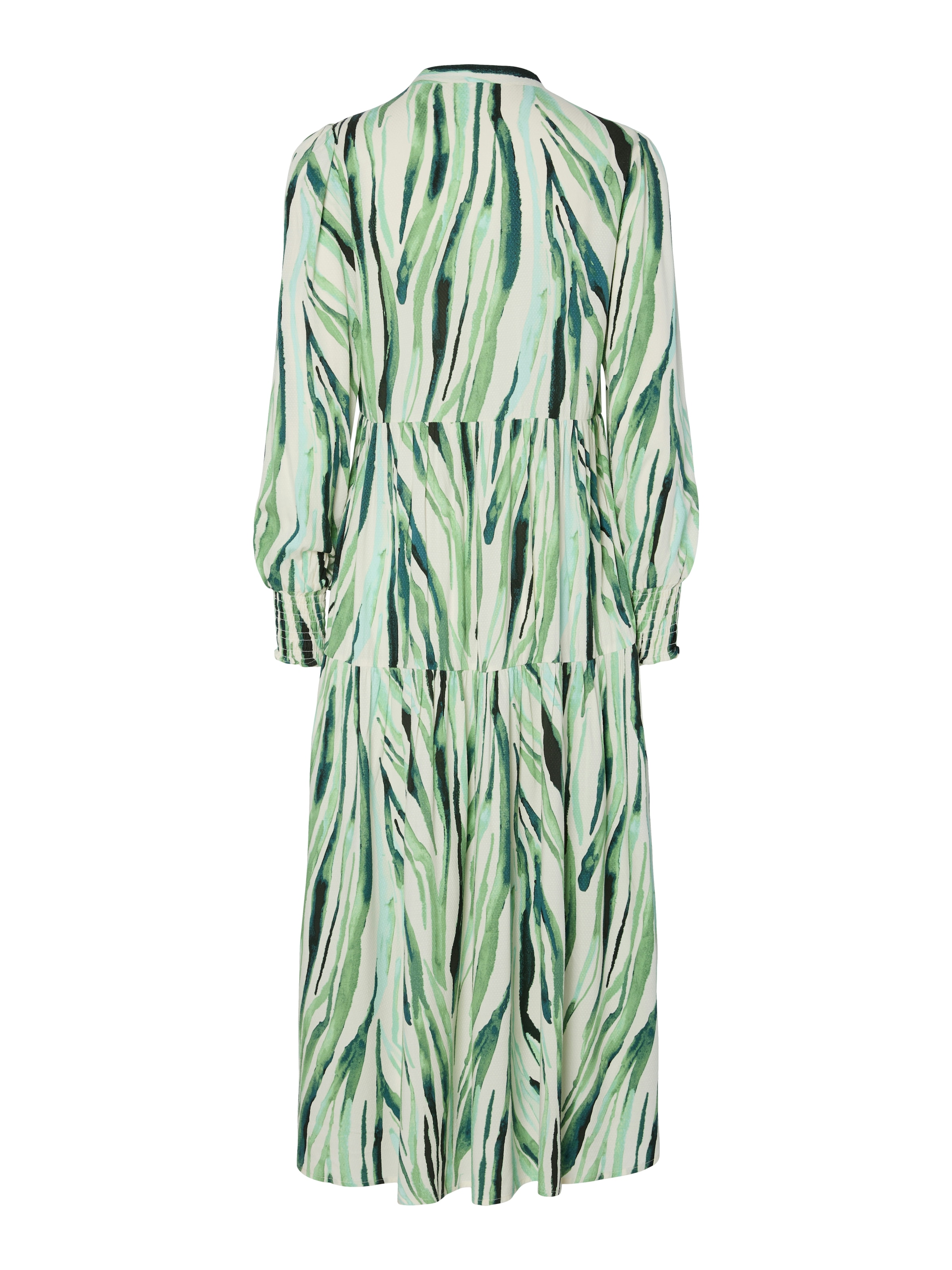 Y.A.S Druckkleid »YASASINA LS LONG SHIRT DRESS S. NOOS« Sommerkleid,