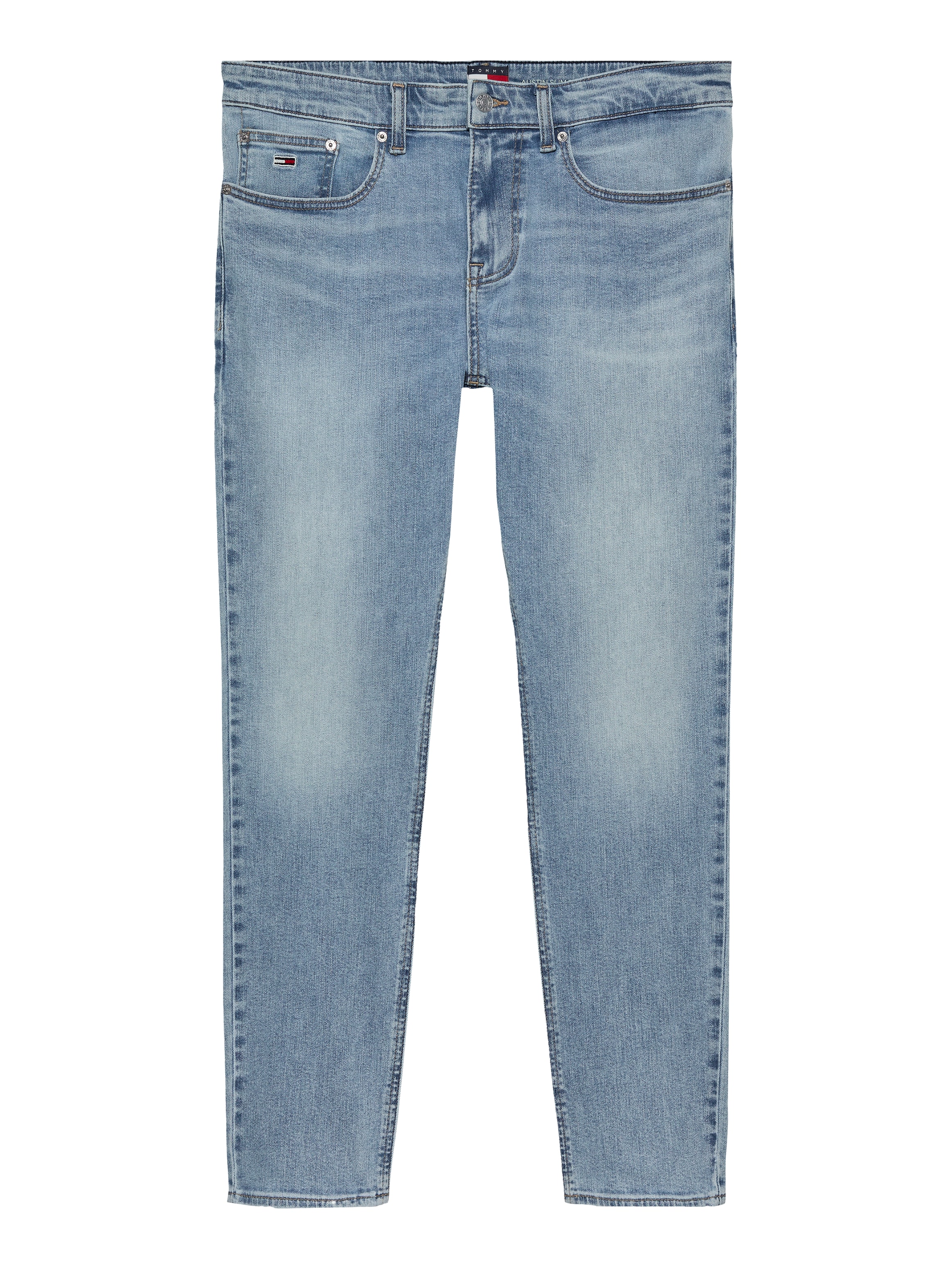 Tommy Jeans Slim-fit-Jeans »Austin Slim Tapered«, Mit Gürtelschlaufen