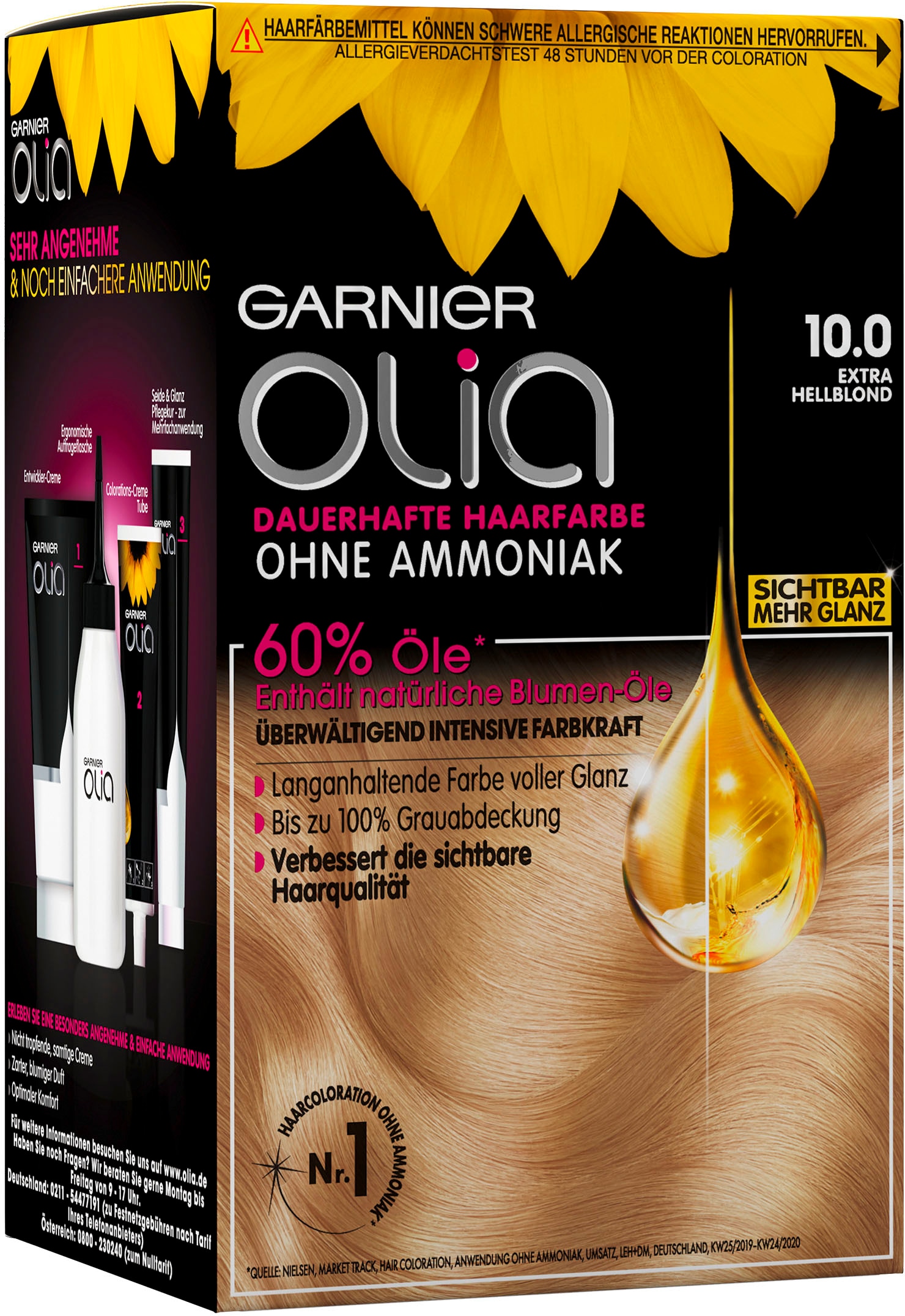 bestellen dauerhafte Haarfarbe« UNIVERSAL GARNIER »Olia | Coloration