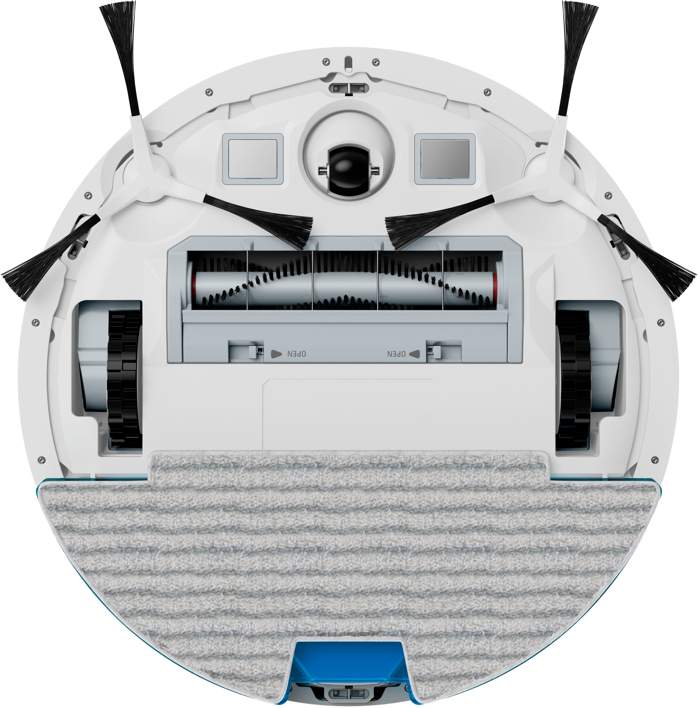 Rowenta Saugroboter »RR9067 X-Plorer Serie 130 AI«, ultra-flaches Design, saugen und wischen, Laser + Kamera-Navigation