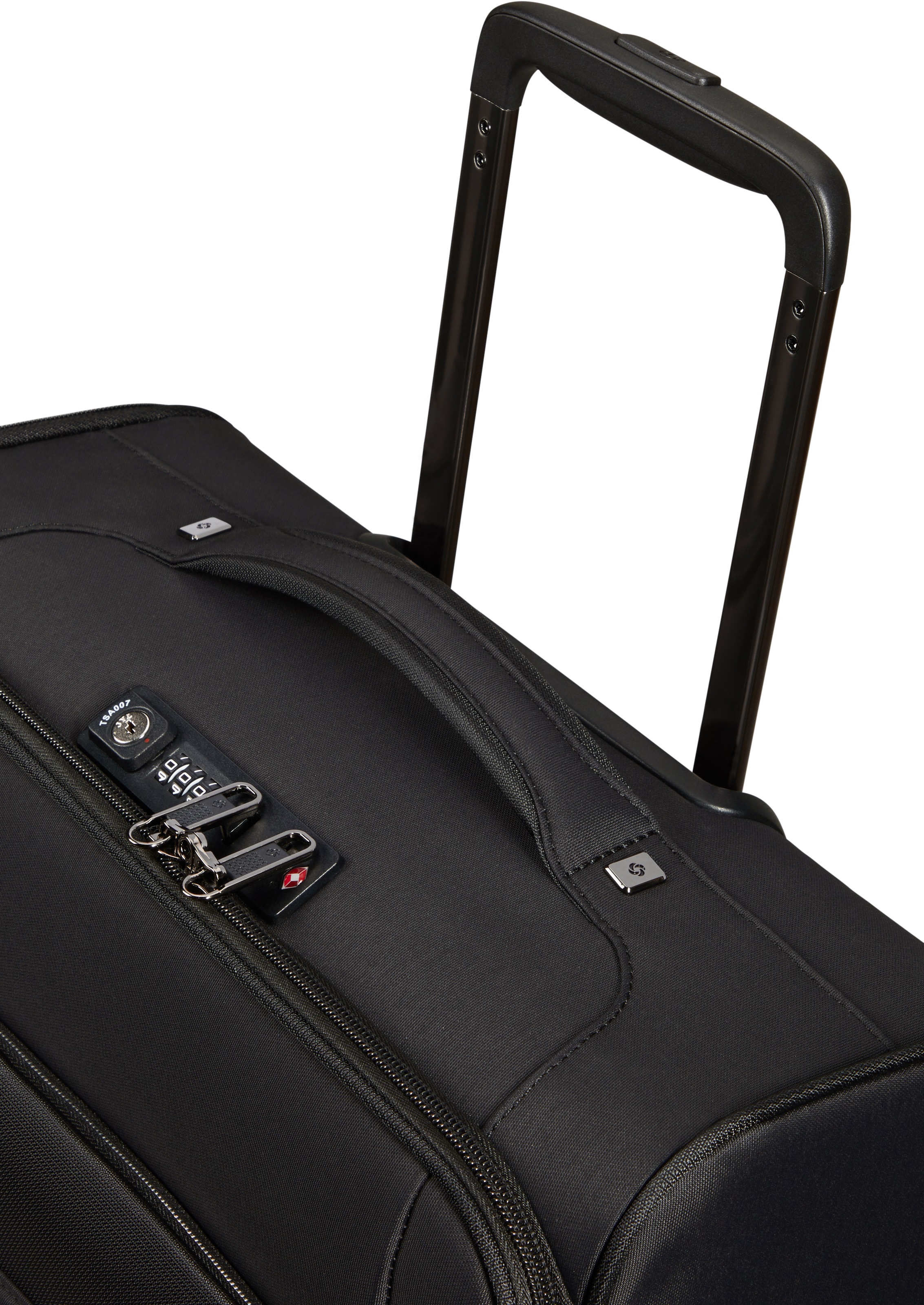 Samsonite Weichgepäck-Trolley »AIREA, verschiedene Größen und Farben«, 4 Rollen, Weichschalen-Koffer Reisekoffer mit Volumenerweiterung bei M/L