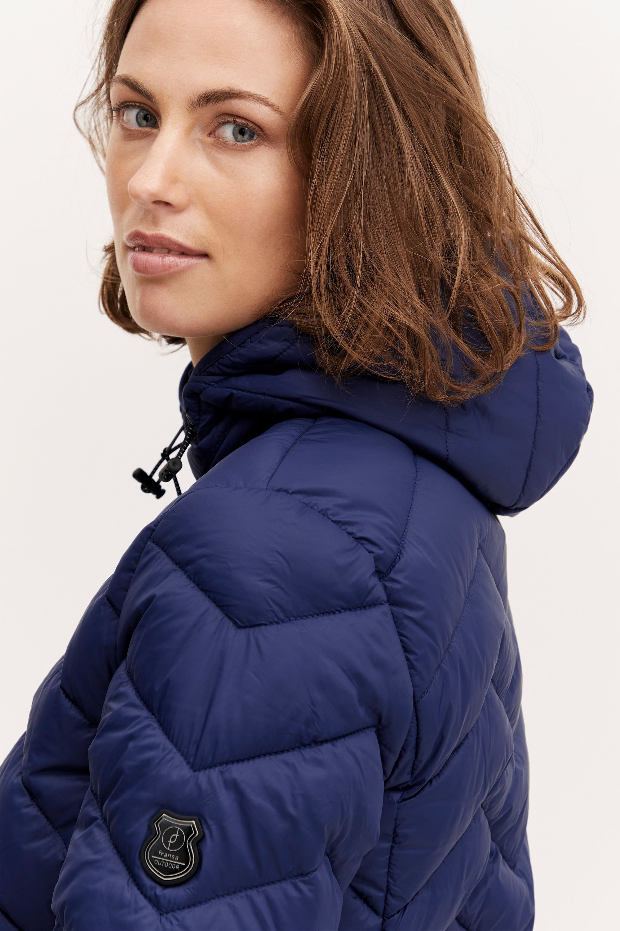 fransa Steppjacke »Steppjacke FRPadma«, mit Kapuze