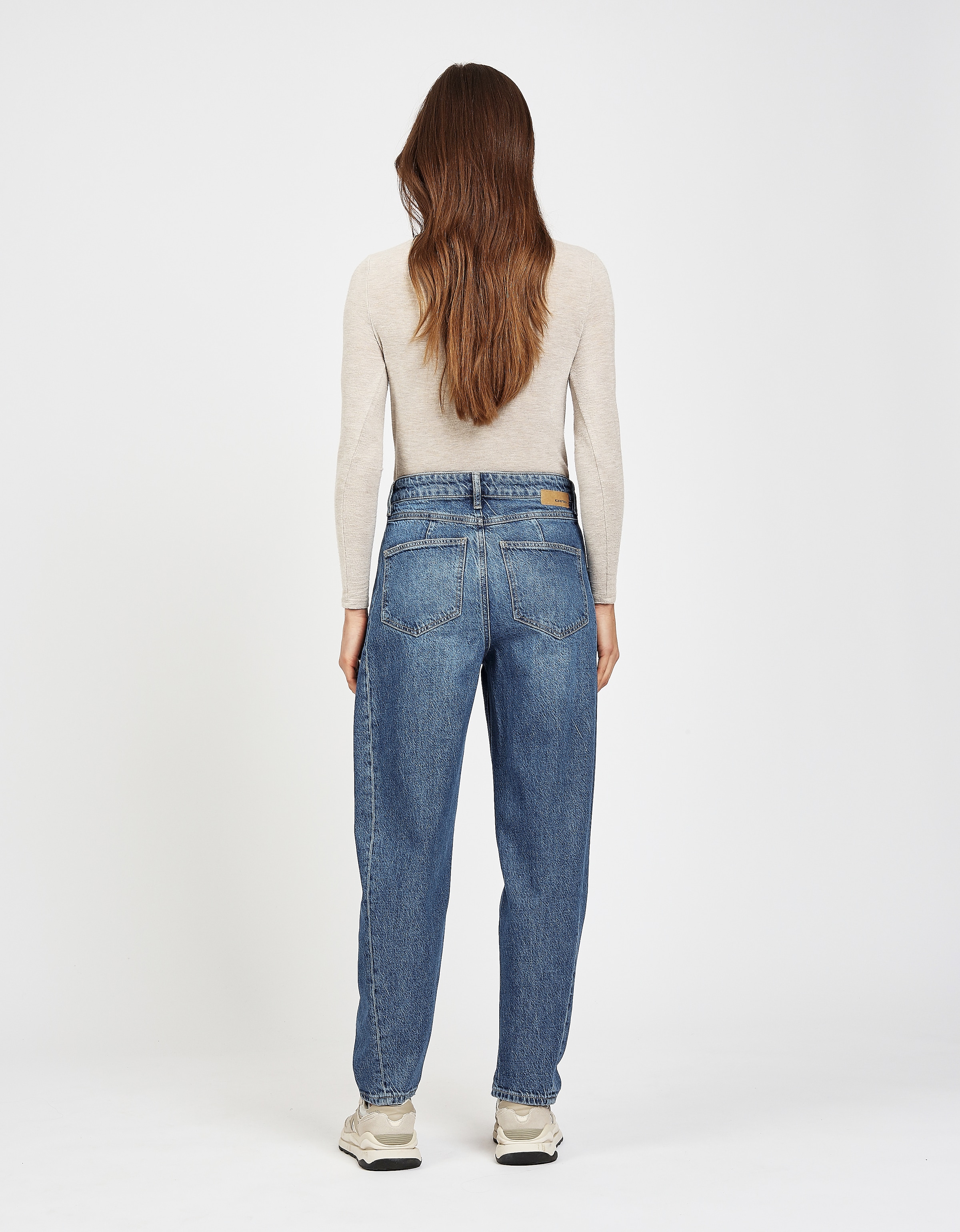 GANG 5-Pocket-Jeans »94BLAKE«, mit eingesetztem Seitenstreifen, cropped