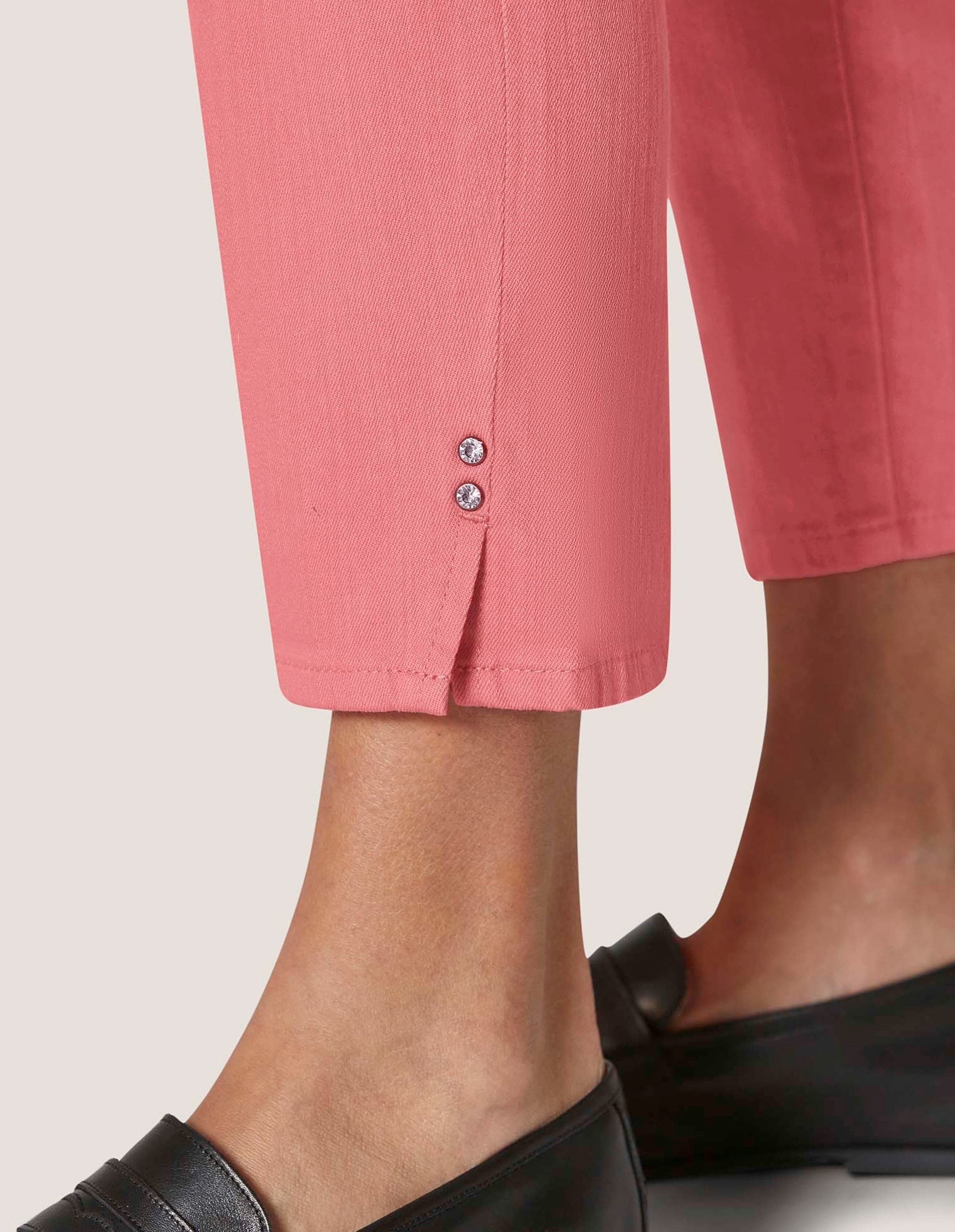 MADELEINE Regular-fit-Jeans »7/8 Jeans Schlanke 7/8-Jeans mit Strass-Dekoration«