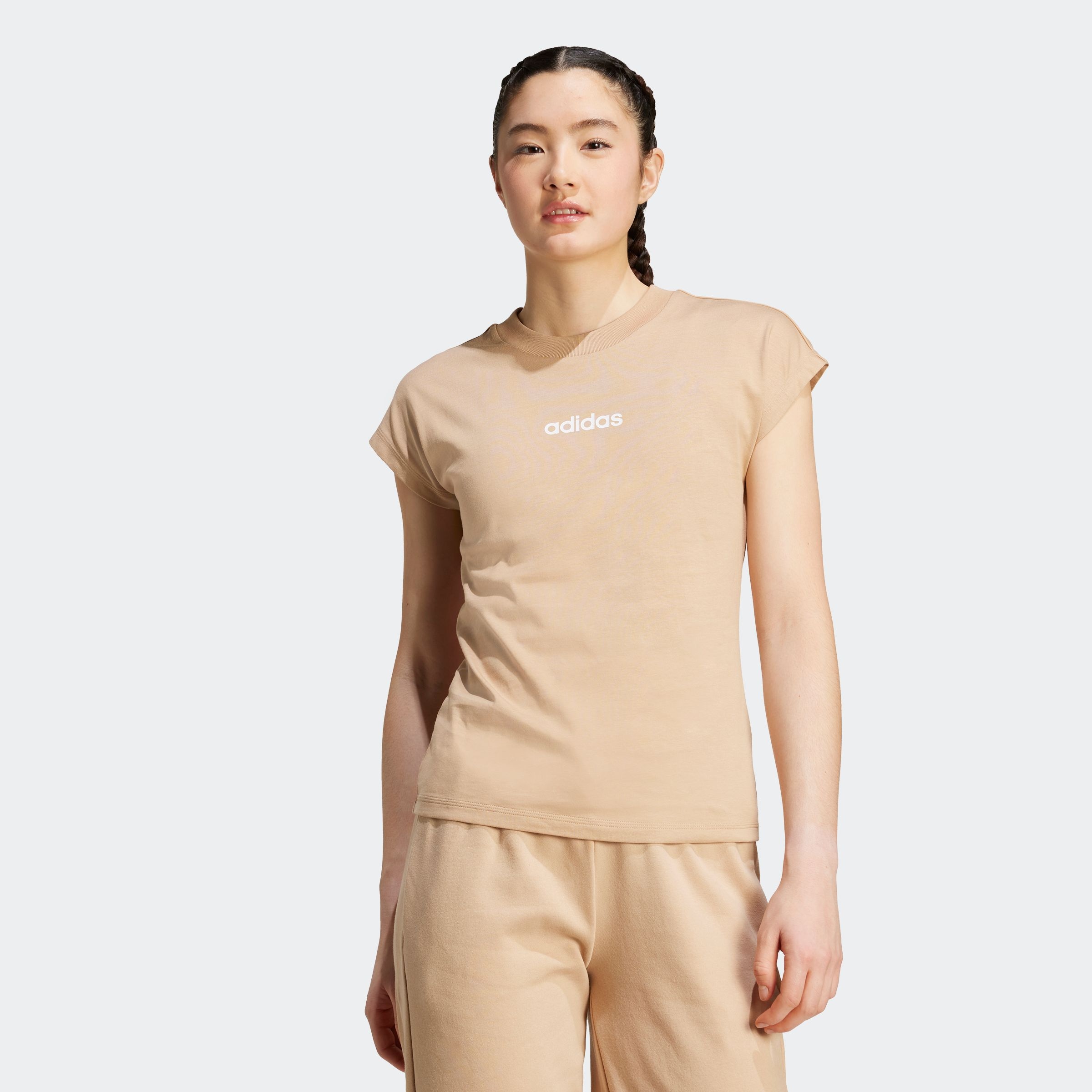 adidas Sportswear T-Shirt »W LIN SJ T«, Basic T-Shirt aus weichem Material