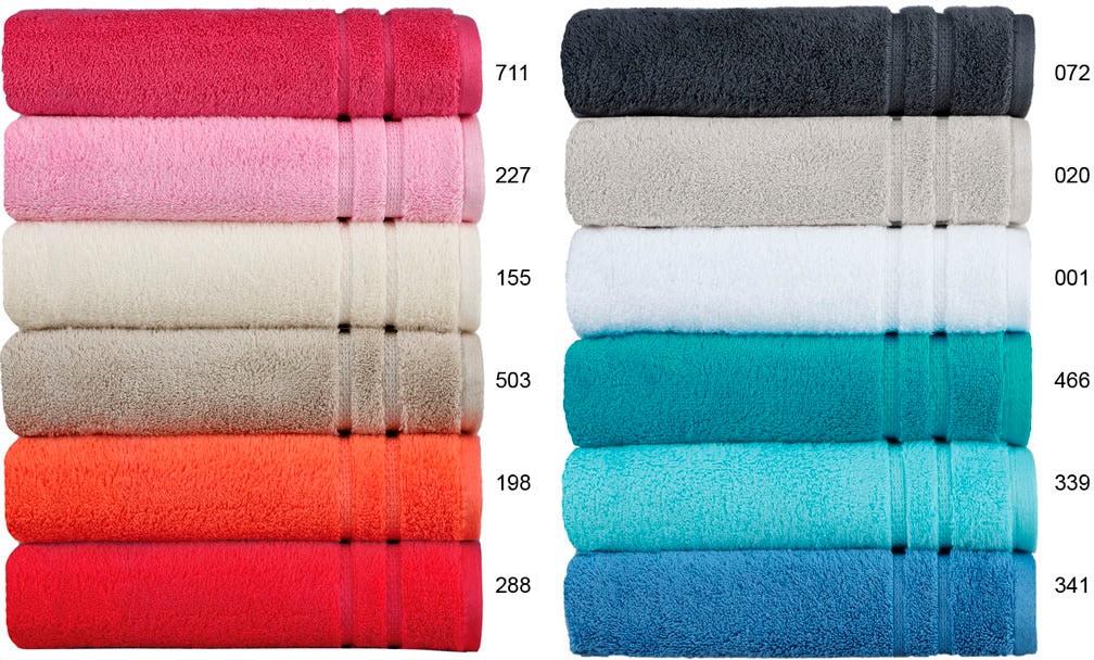 Egeria Handtuch »Micro Touch«, Streifenbordüre, extrem kaufen (1 saugfähig online flauschig, & 100% St.), Baumwolle