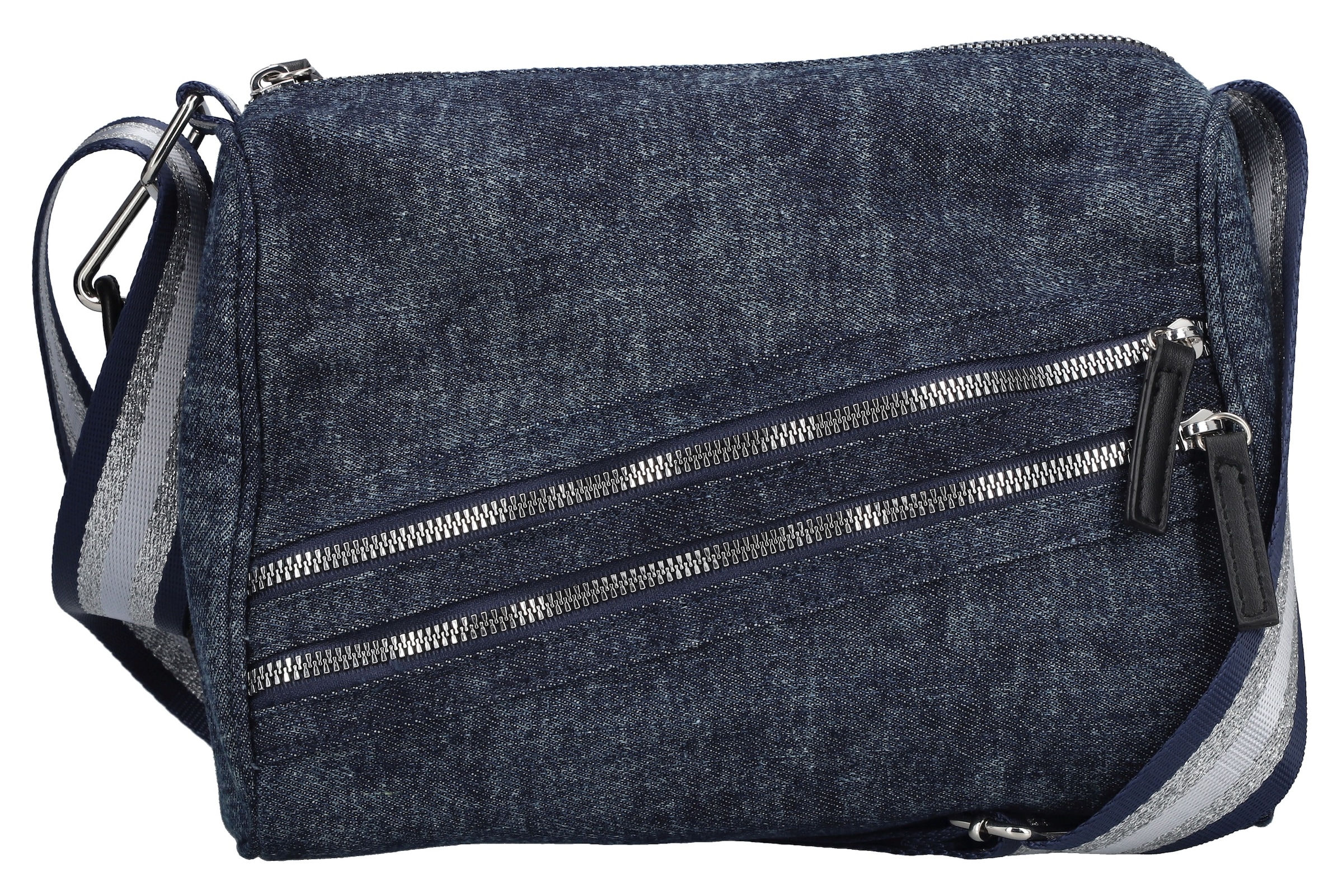 Rieker Schultertasche, Umhängetasche, Damen-Handtasche mit abnehmbarem Logo-Anhänger